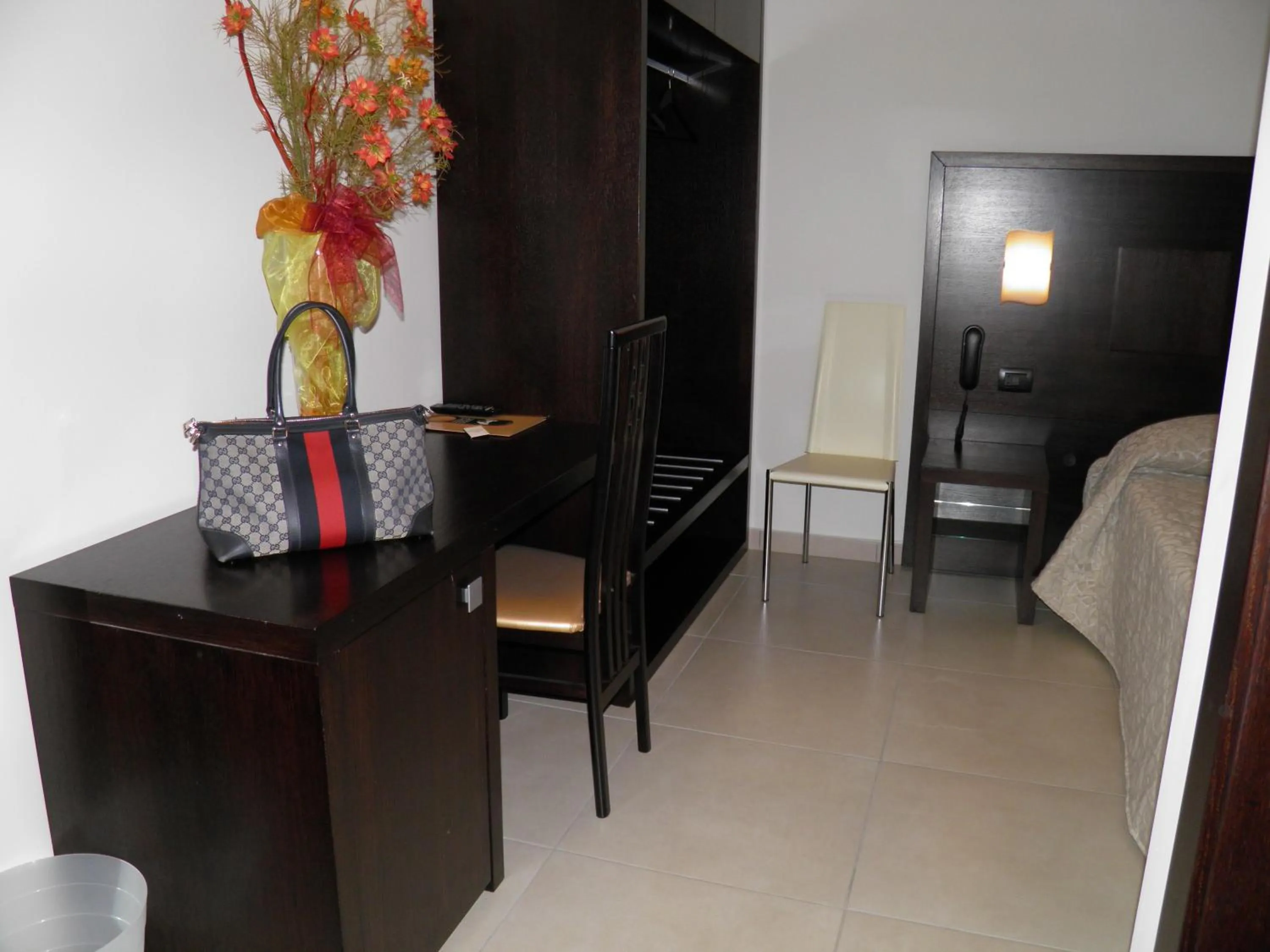 Bed in Hotel I Crespi