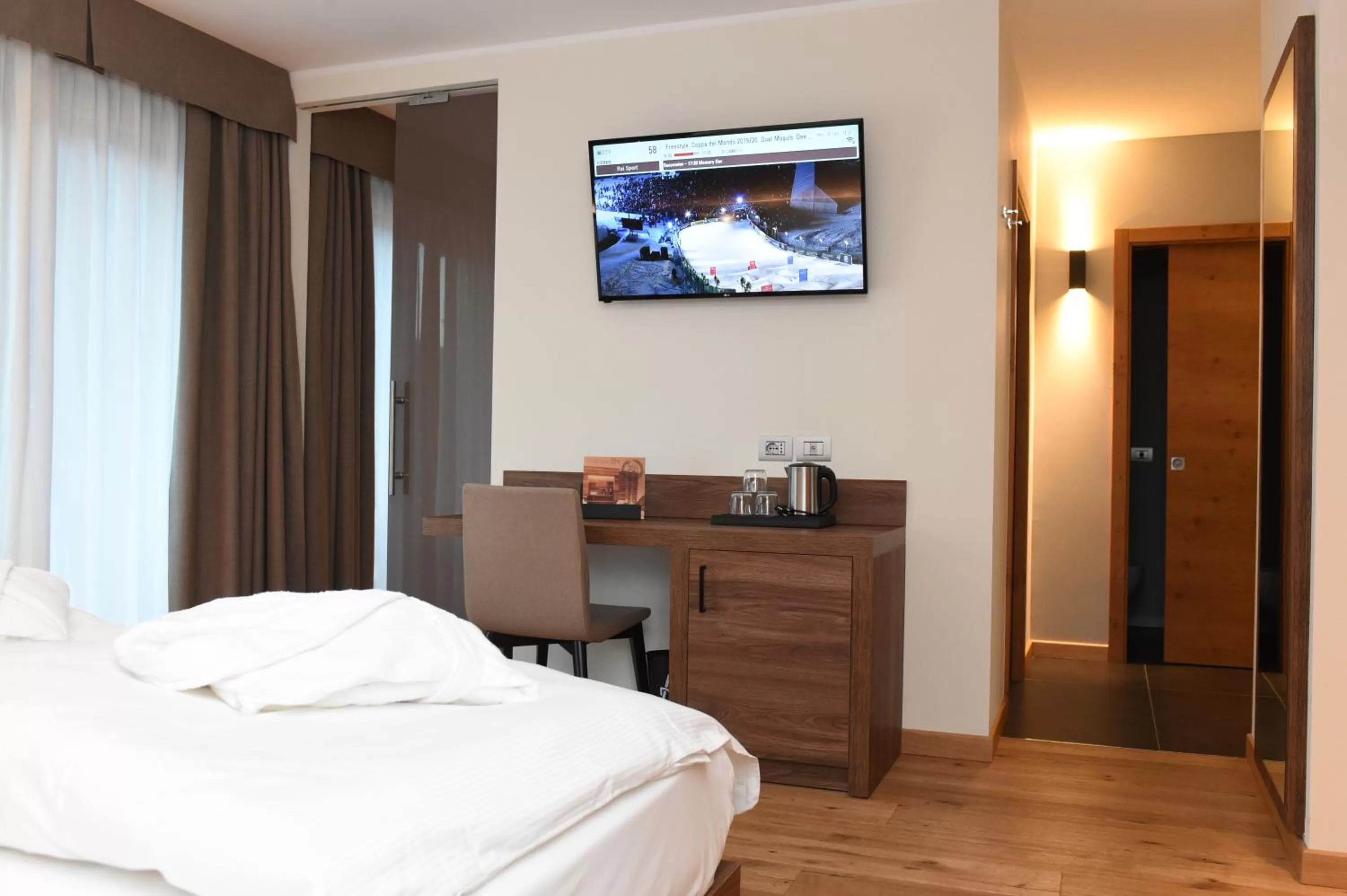 Photo of the whole room, Bed in Dolomeet Boutique Hotel