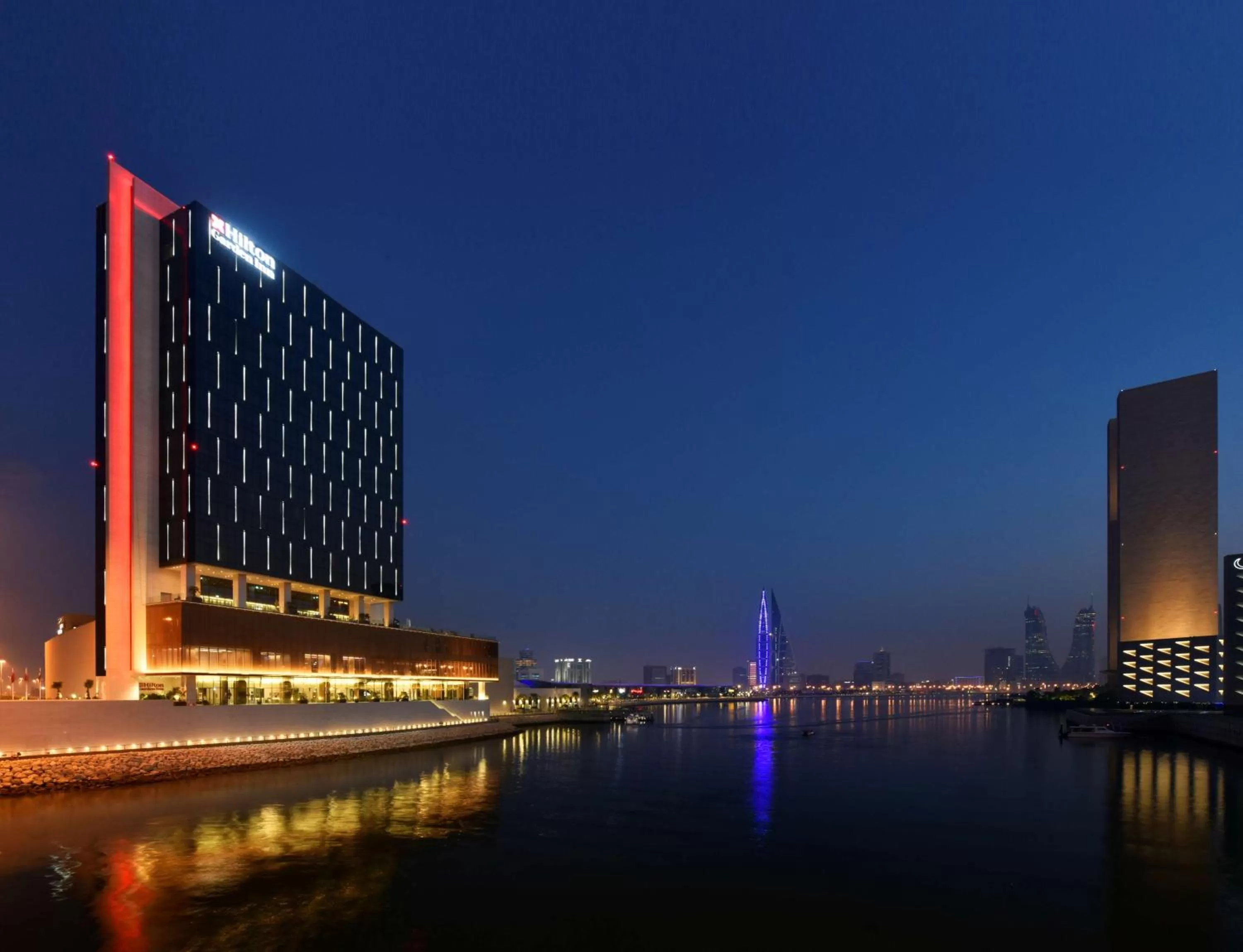 Property building in Hilton Garden Inn Bahrain Bay
