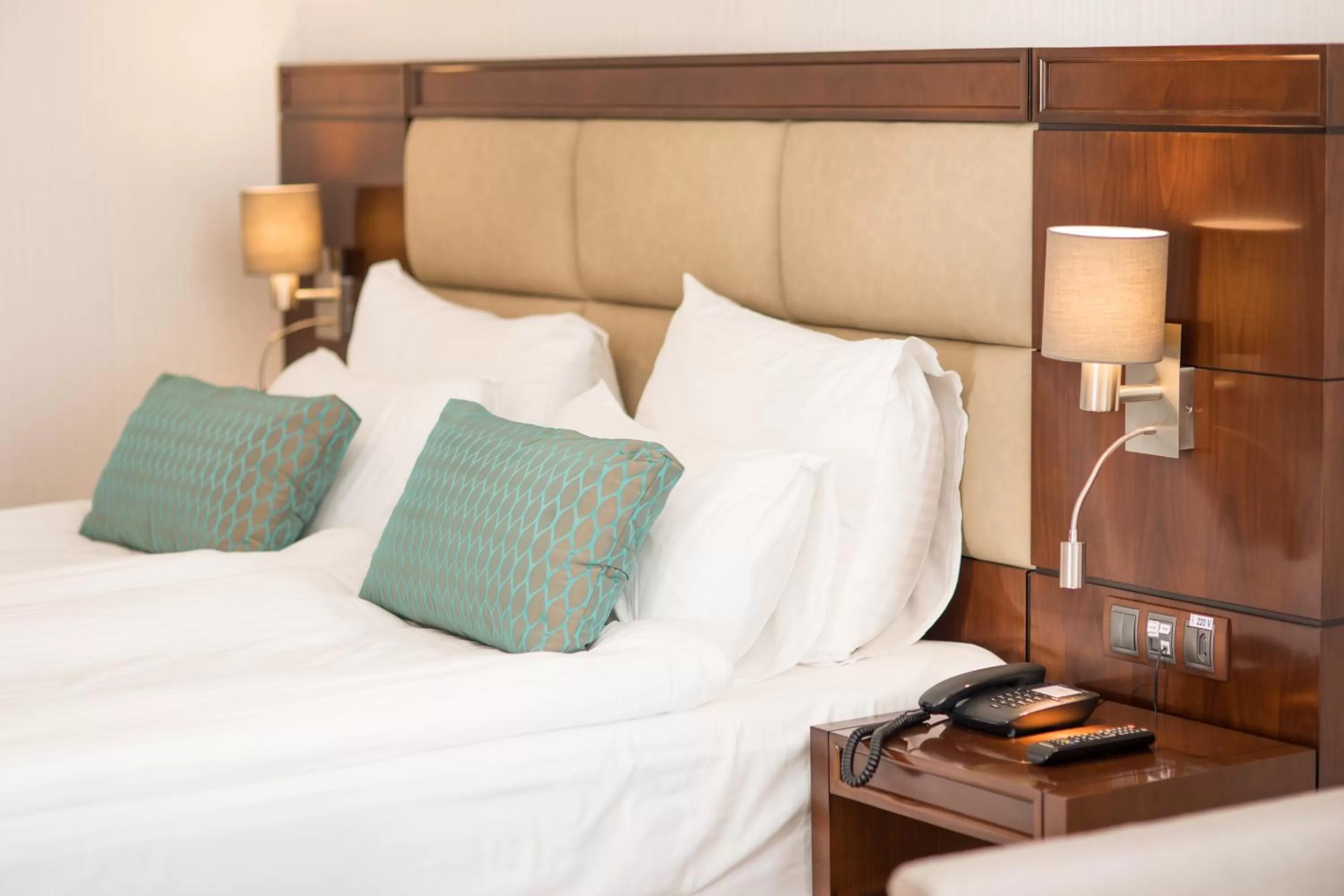 Bed in Concorde Old Bucharest Hotel