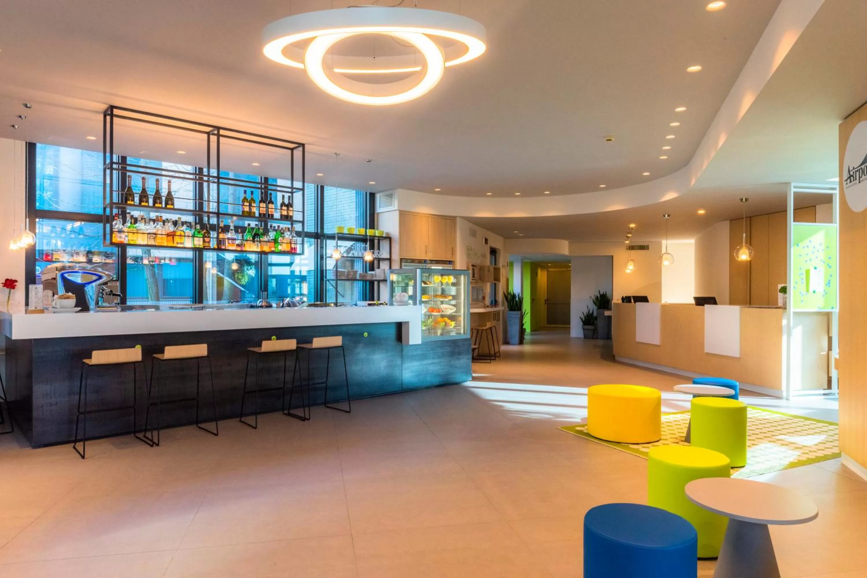 Lobby or reception in Airport Hotel Bergamo