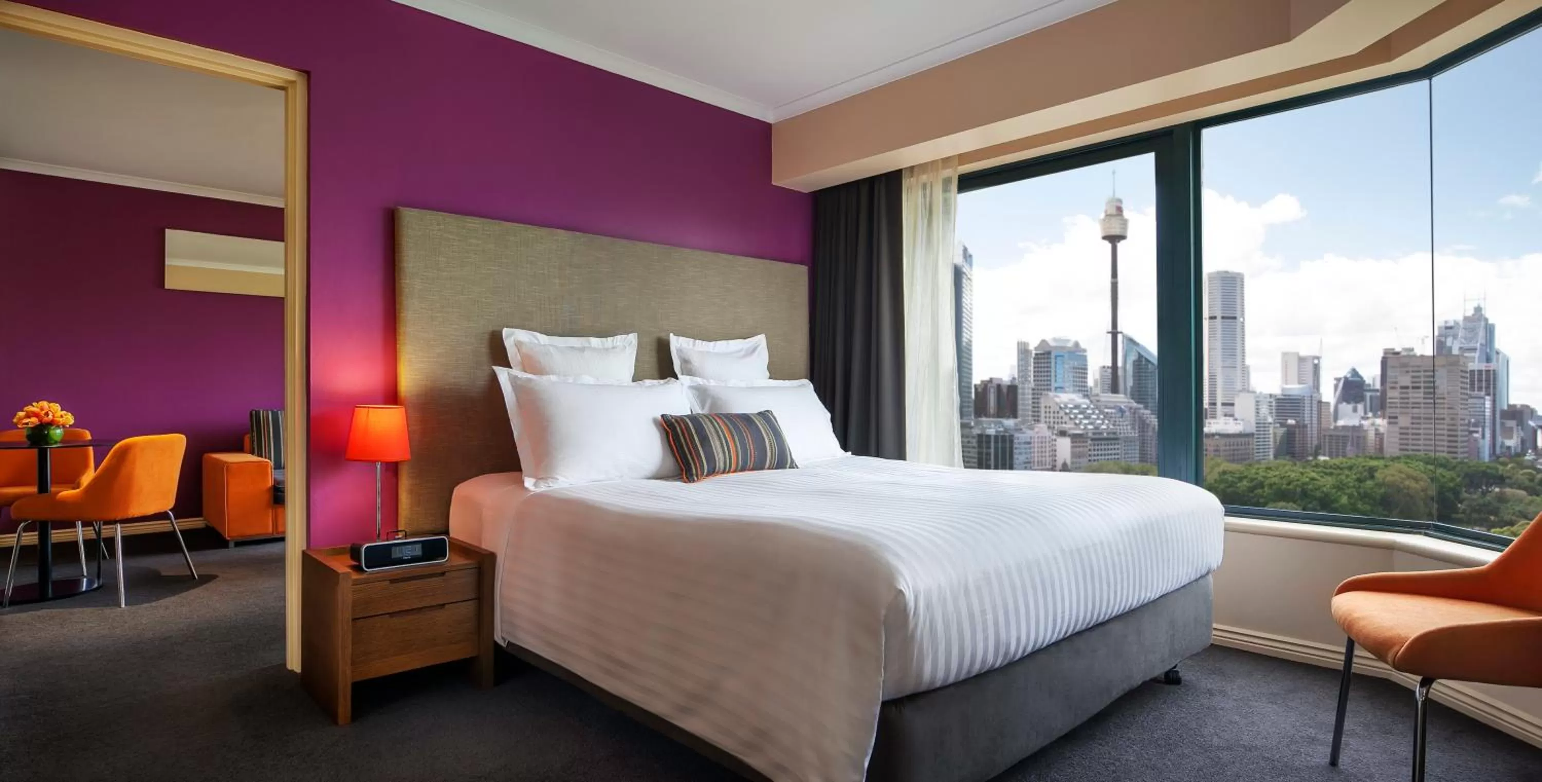 Bedroom, Bed in Pullman Sydney Hyde Park