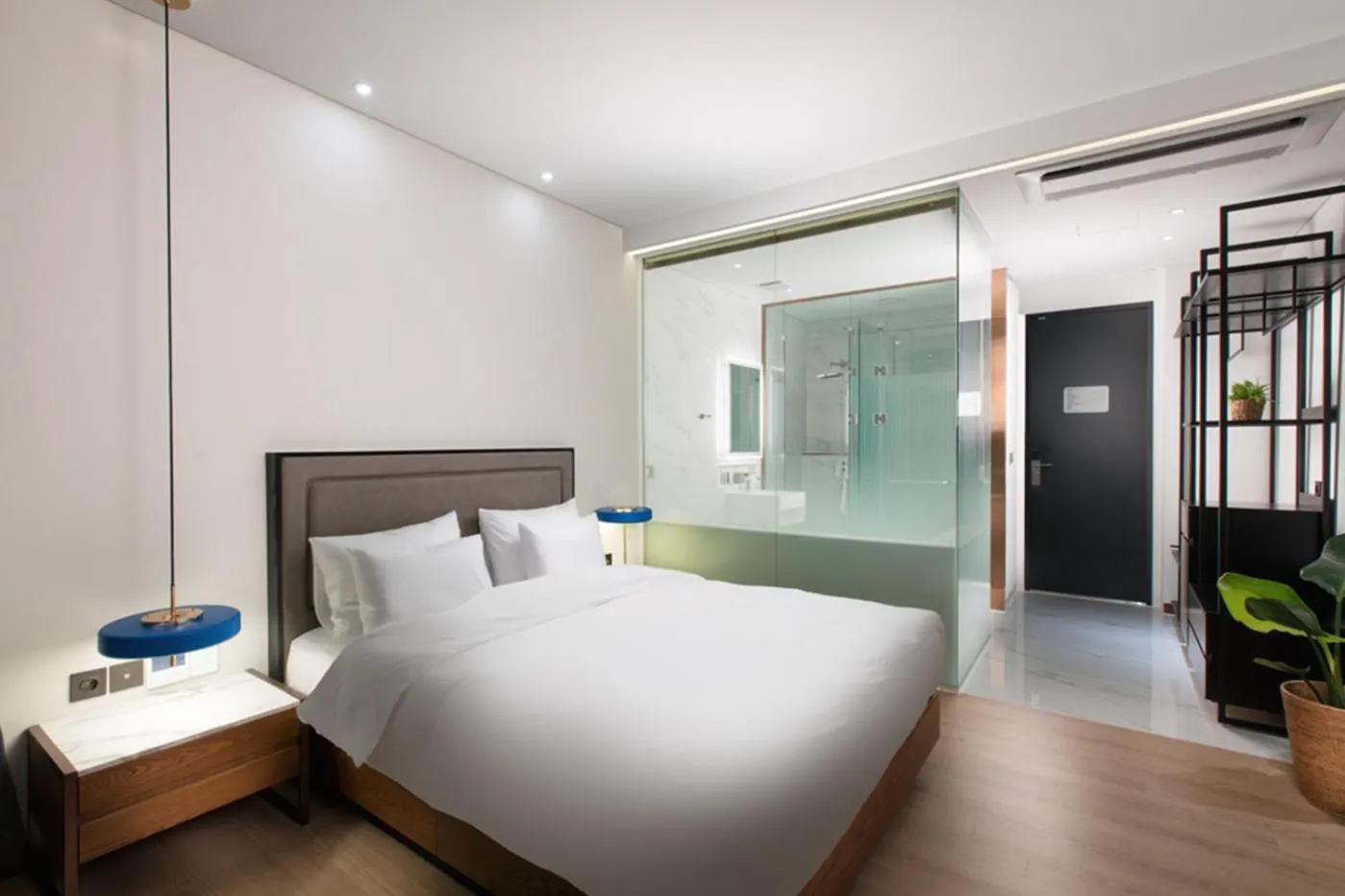 Bed in N Bridge Hotel JEON JU