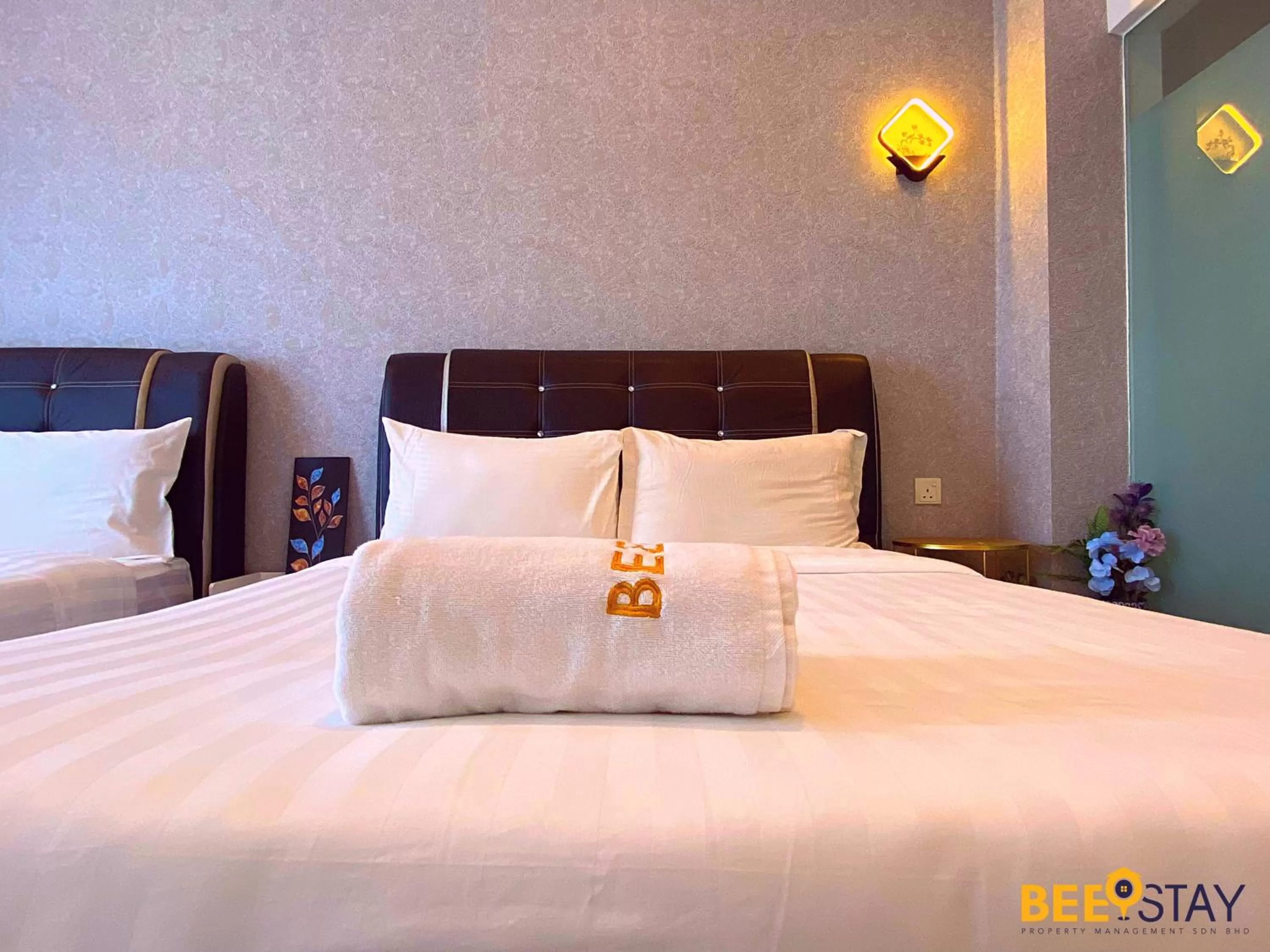 Bed in The Wave Suites Melaka by BEESTAY