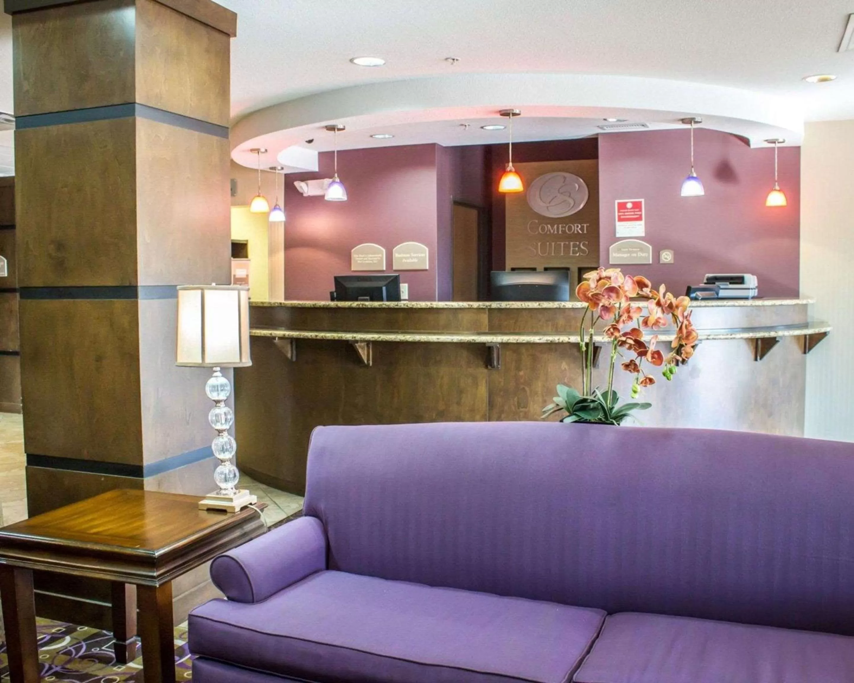 Lobby or reception in Comfort Suites Sanford