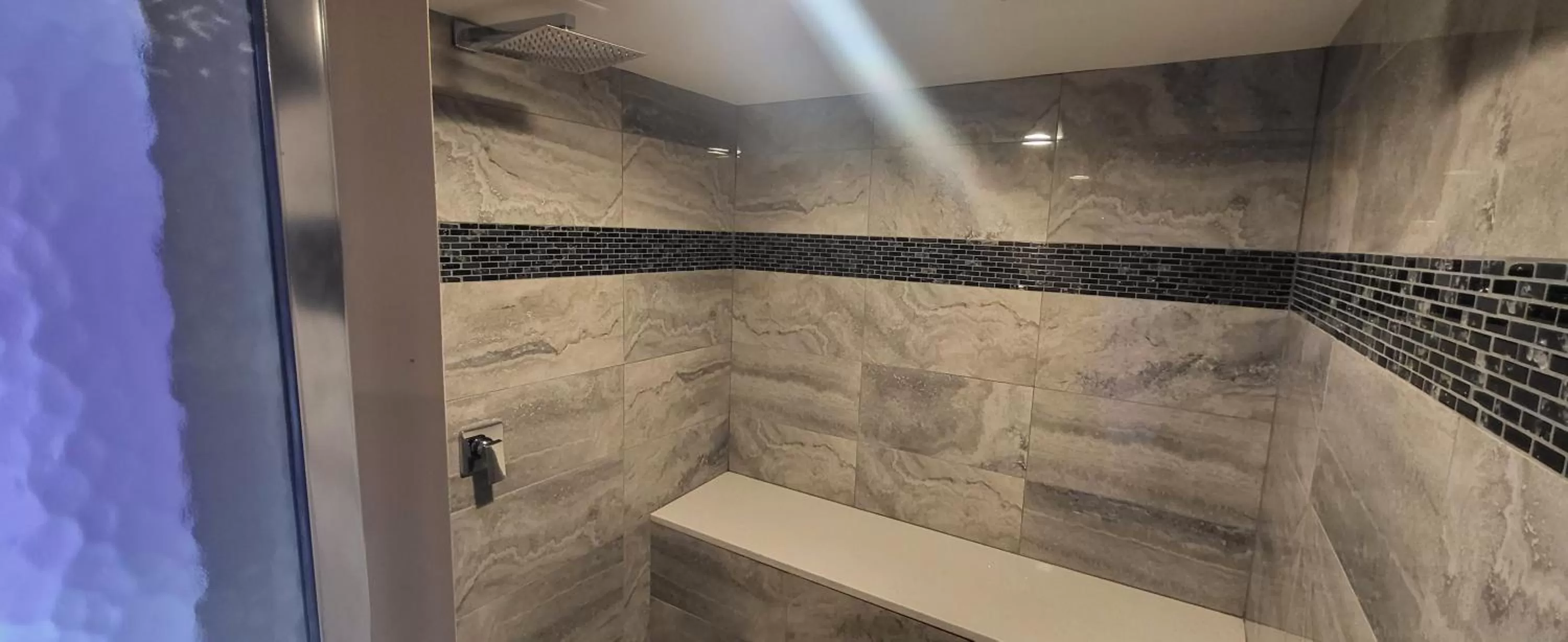 Shower in Inn of the Dove Harrisburg-Hershey Romantic Suites