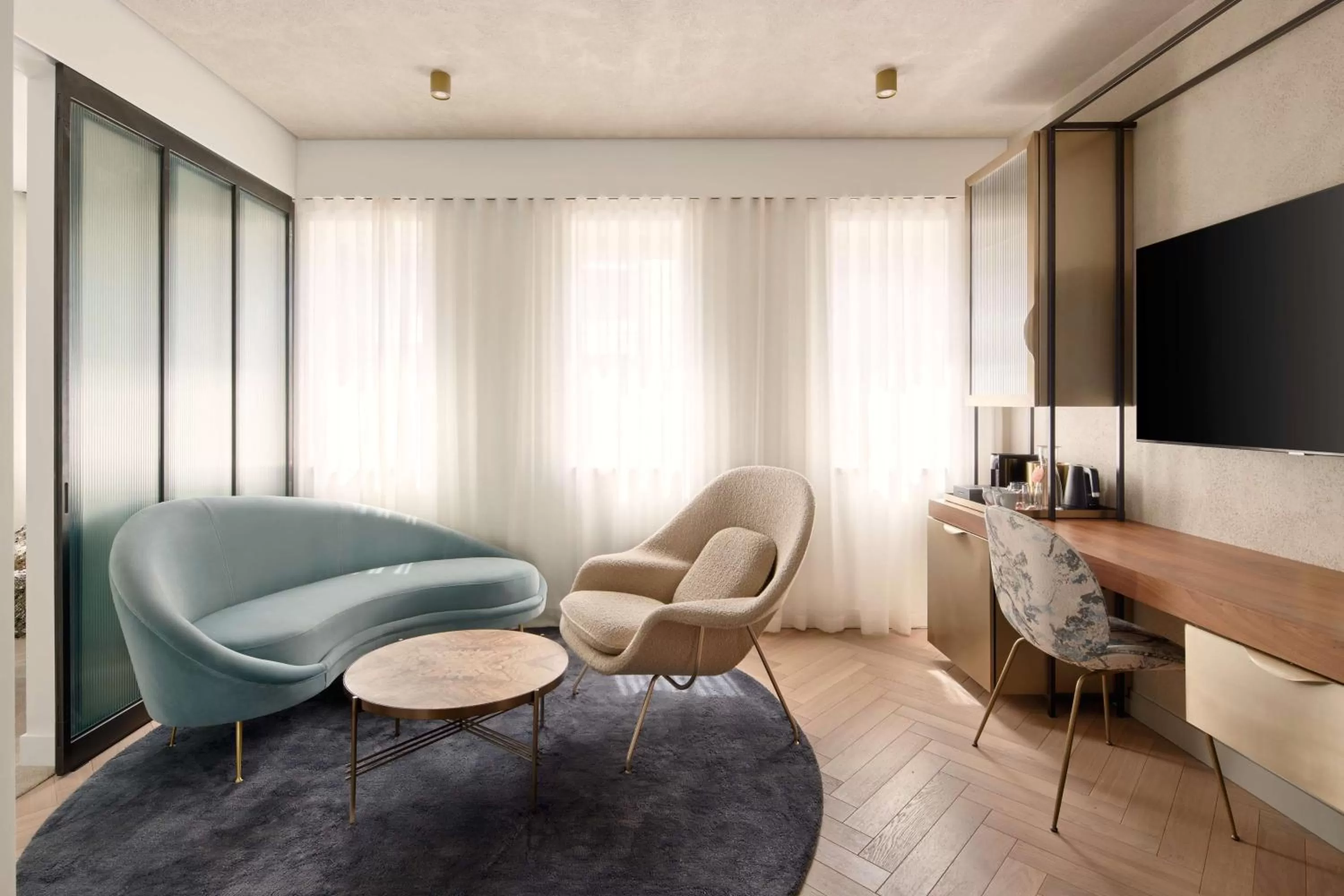 Living room in Canopy by Hilton London City