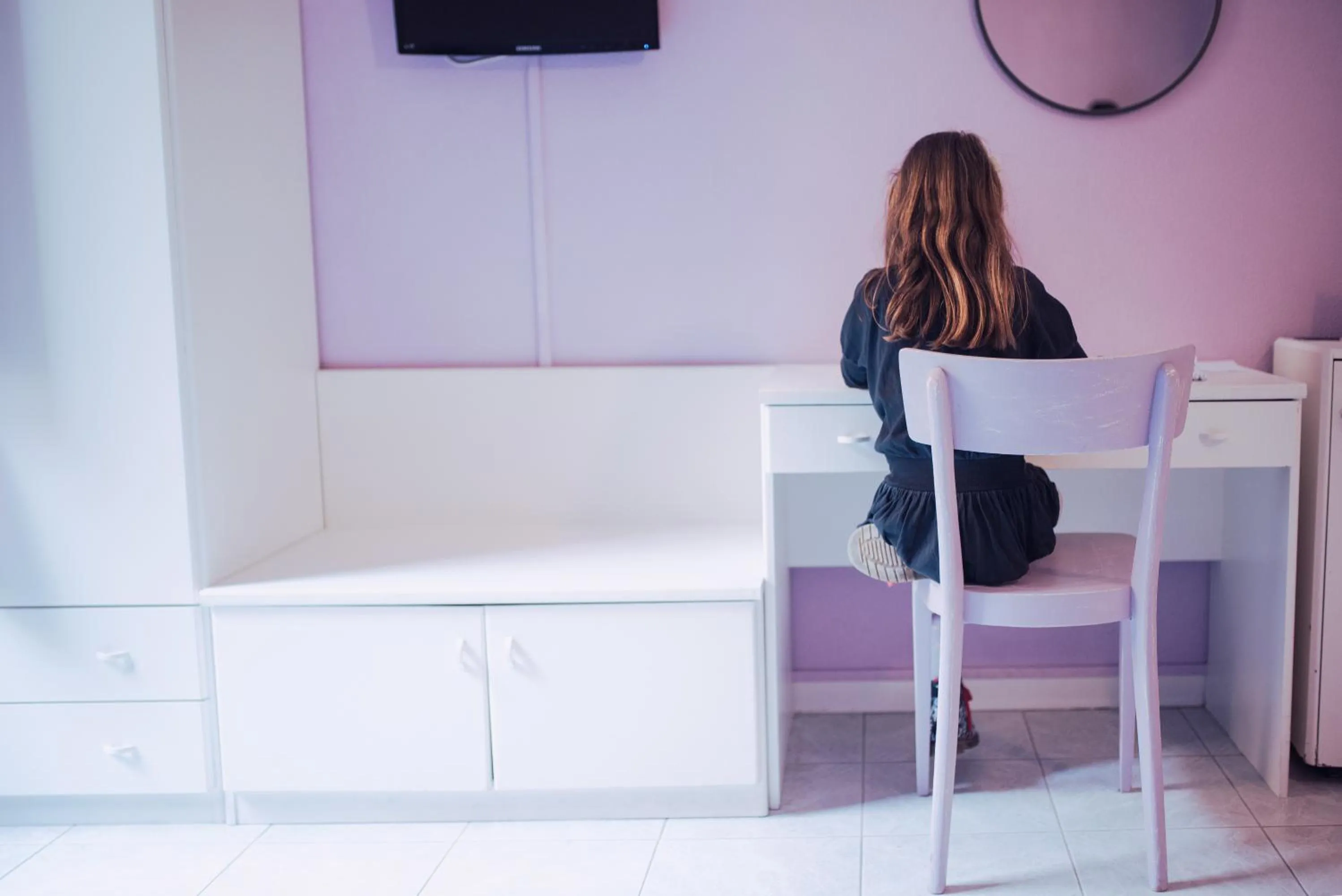Seating area in Hotel Elite