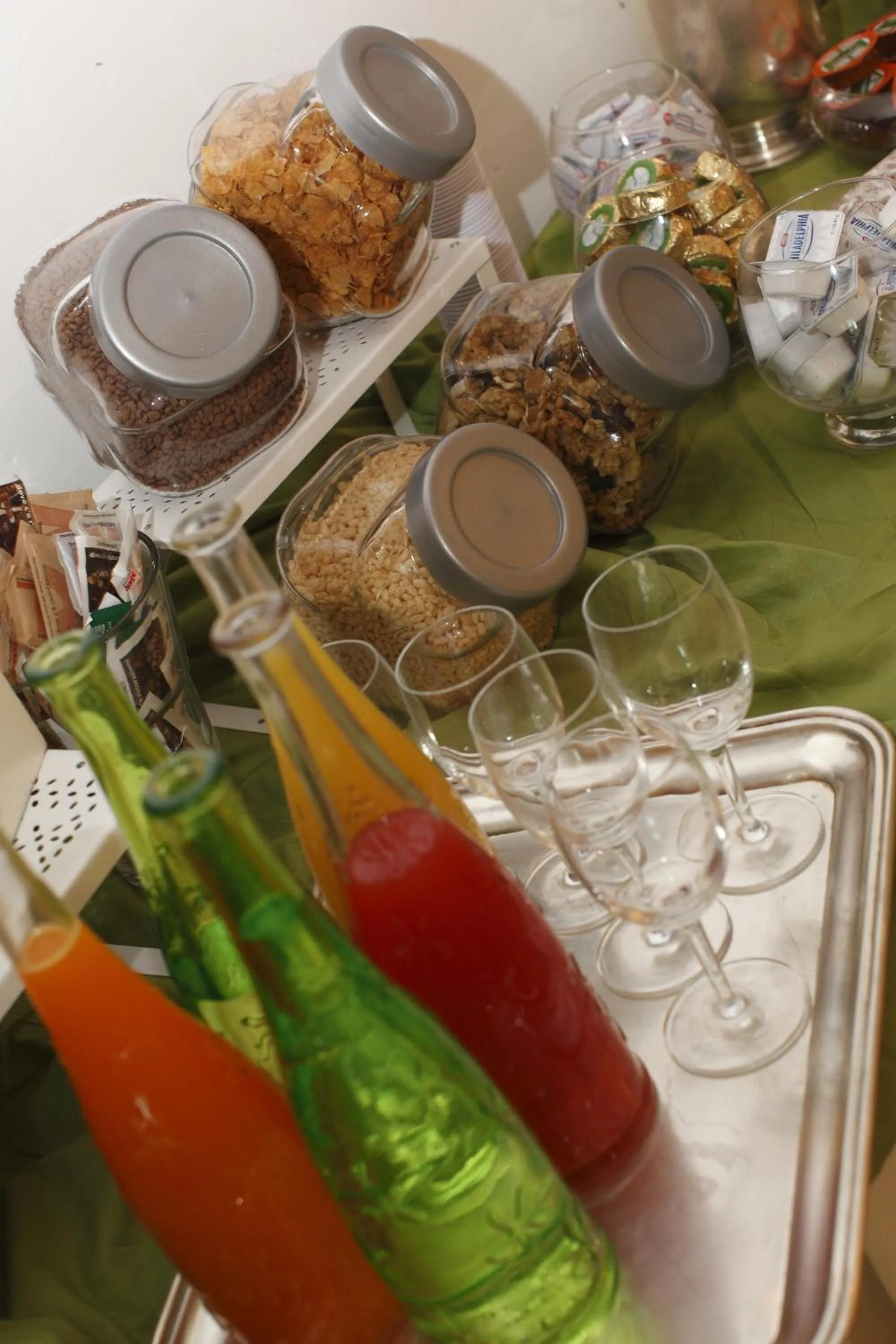 Italian breakfast in Hotel Principe