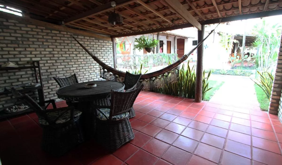 Patio in Pousada Recanto da Praia