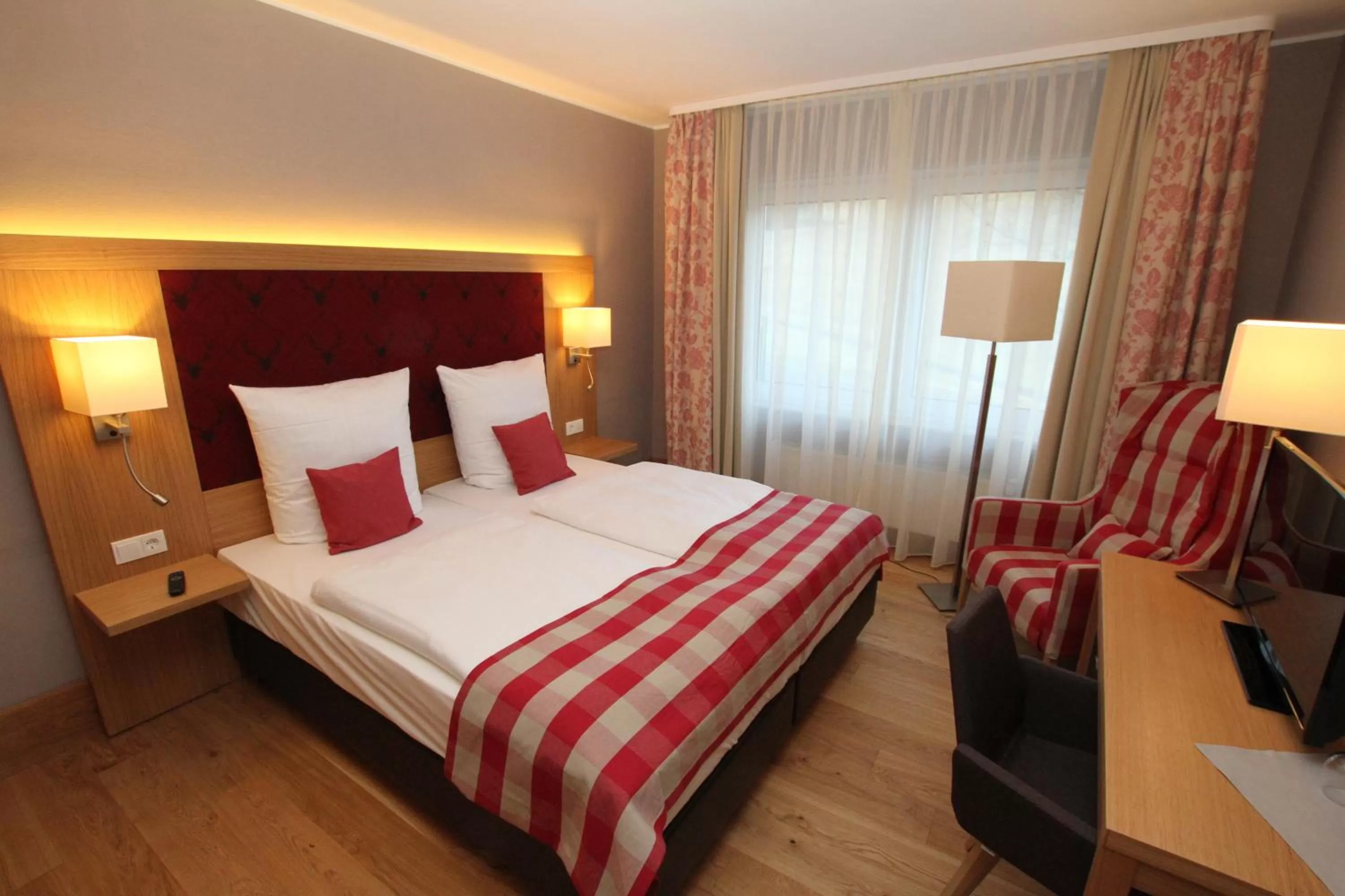 Bed in Hotel Rimberg