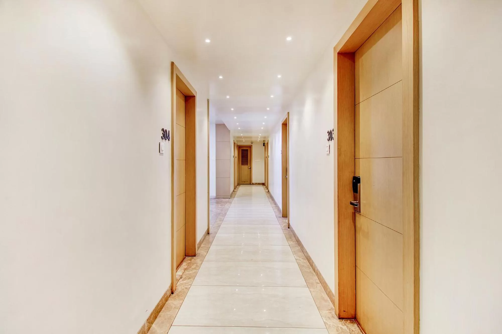 Lobby or reception in FabHotel Naman Palace