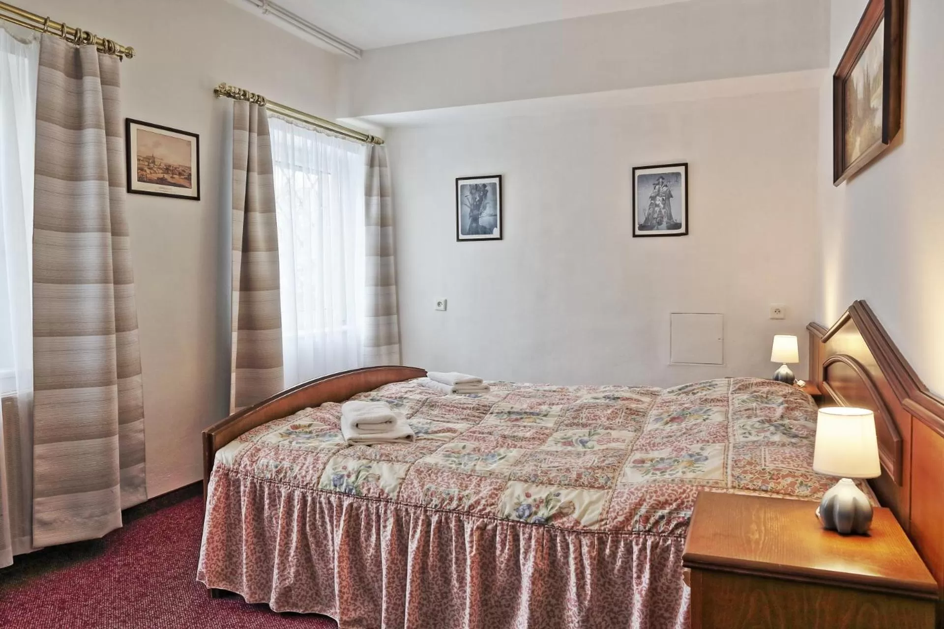 Bedroom, Bed in Schlosshotel Marienbad