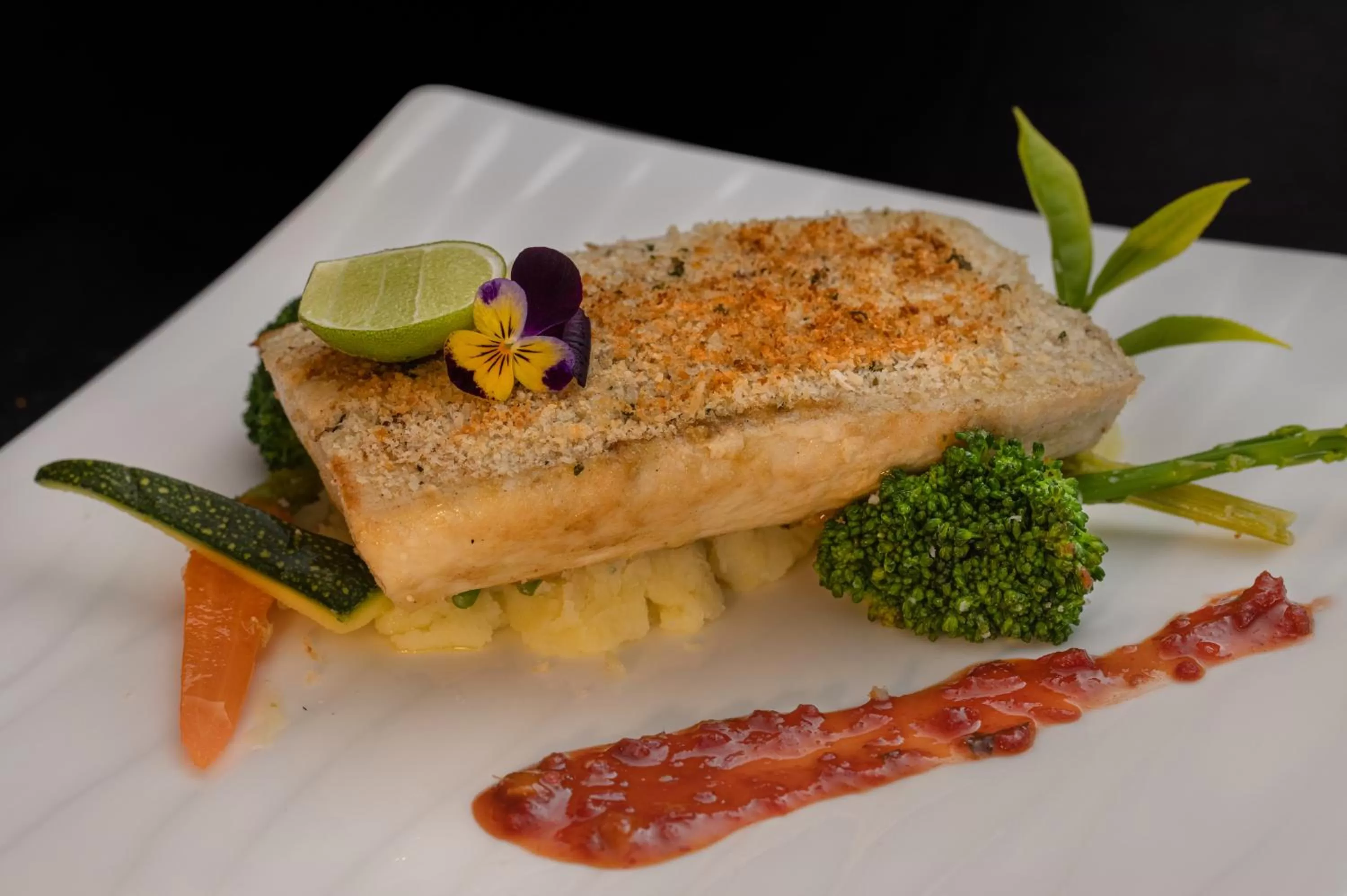 Food close-up in Heritance Tea Factory