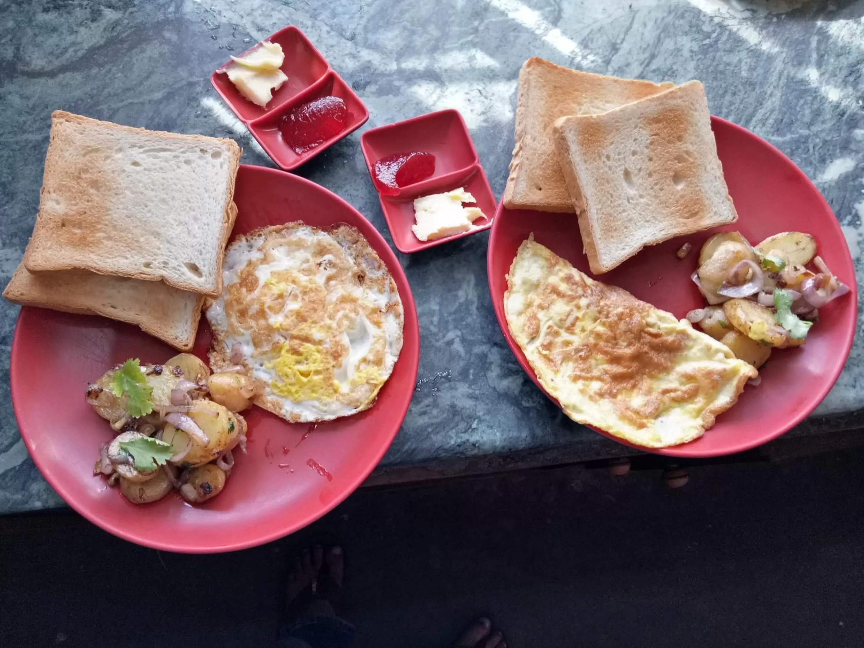 Food close-up in Hotel Buttercup