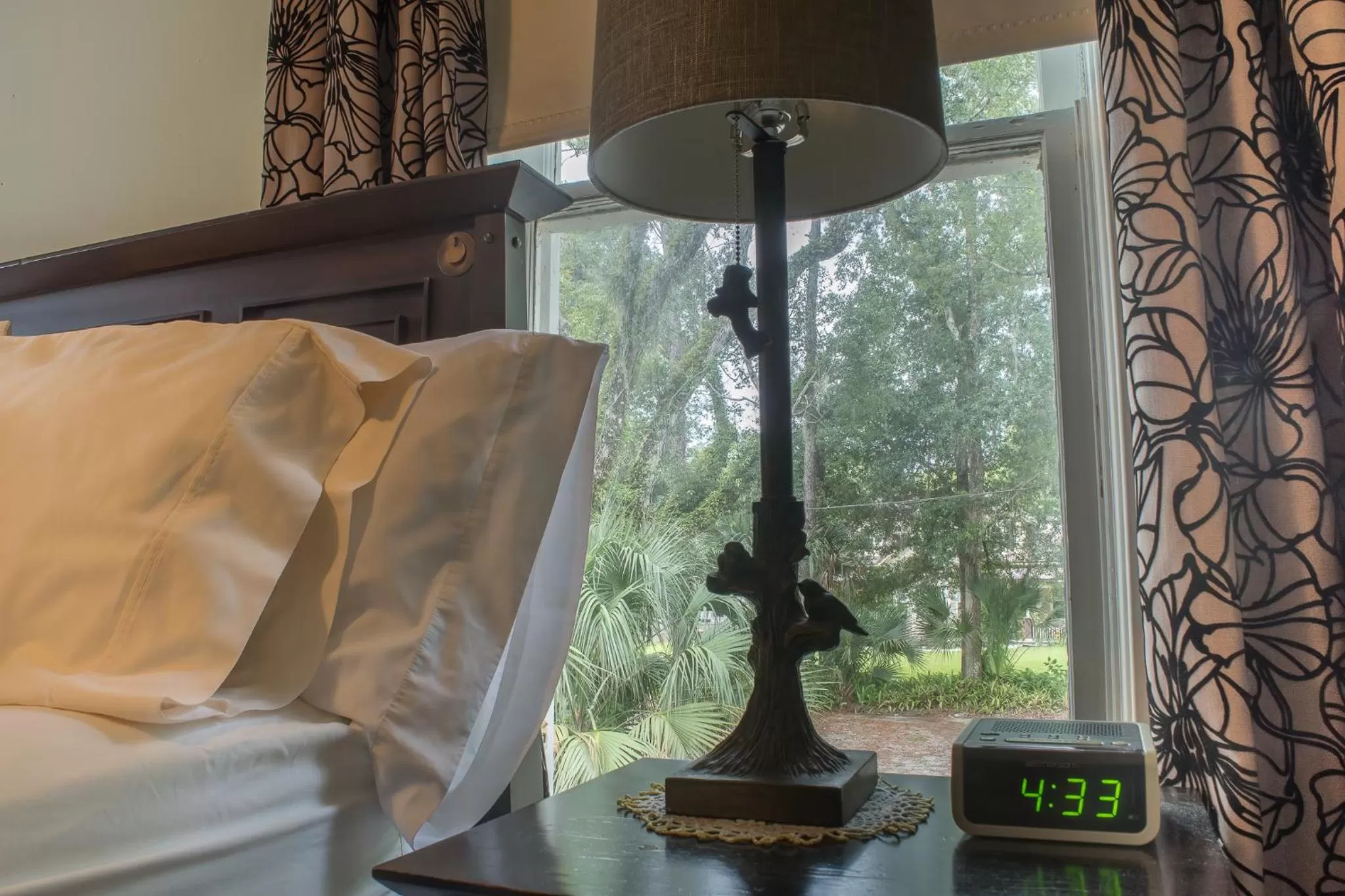 Bed in The Ann Stevens House