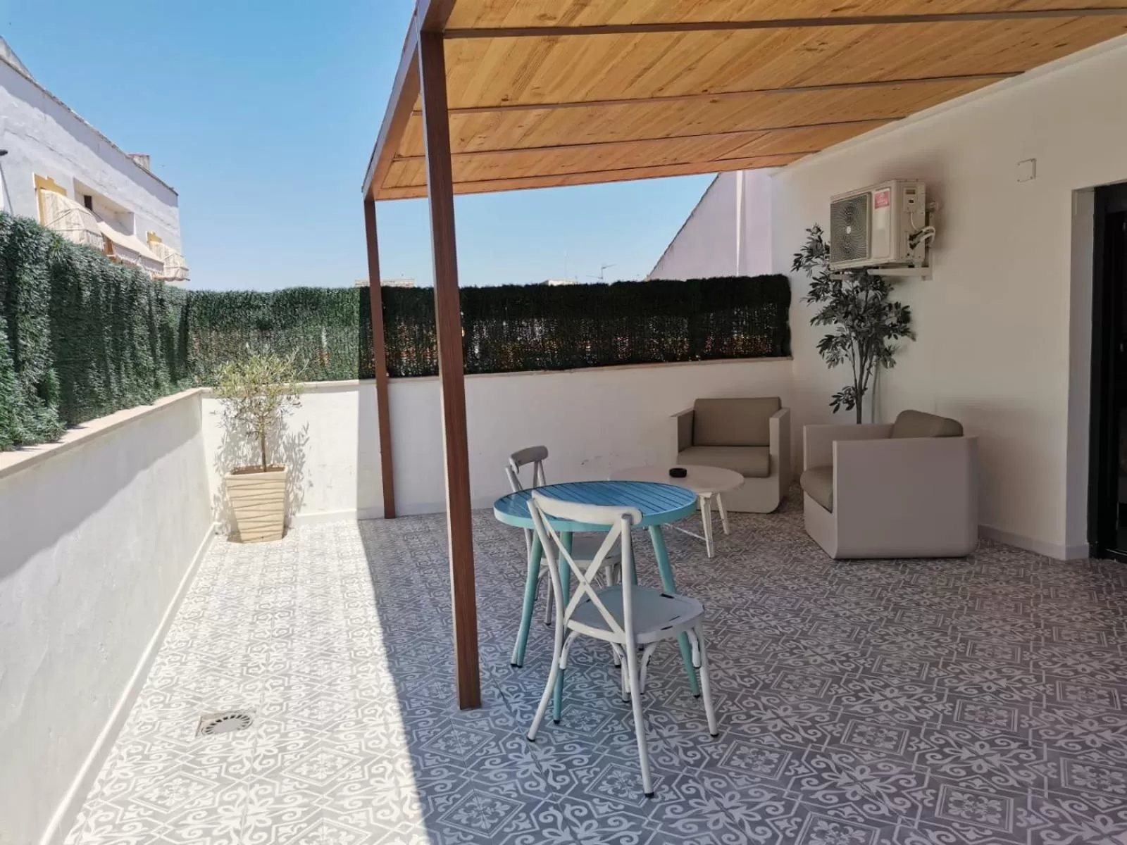 Balcony/Terrace in Akla Hotel Mérida