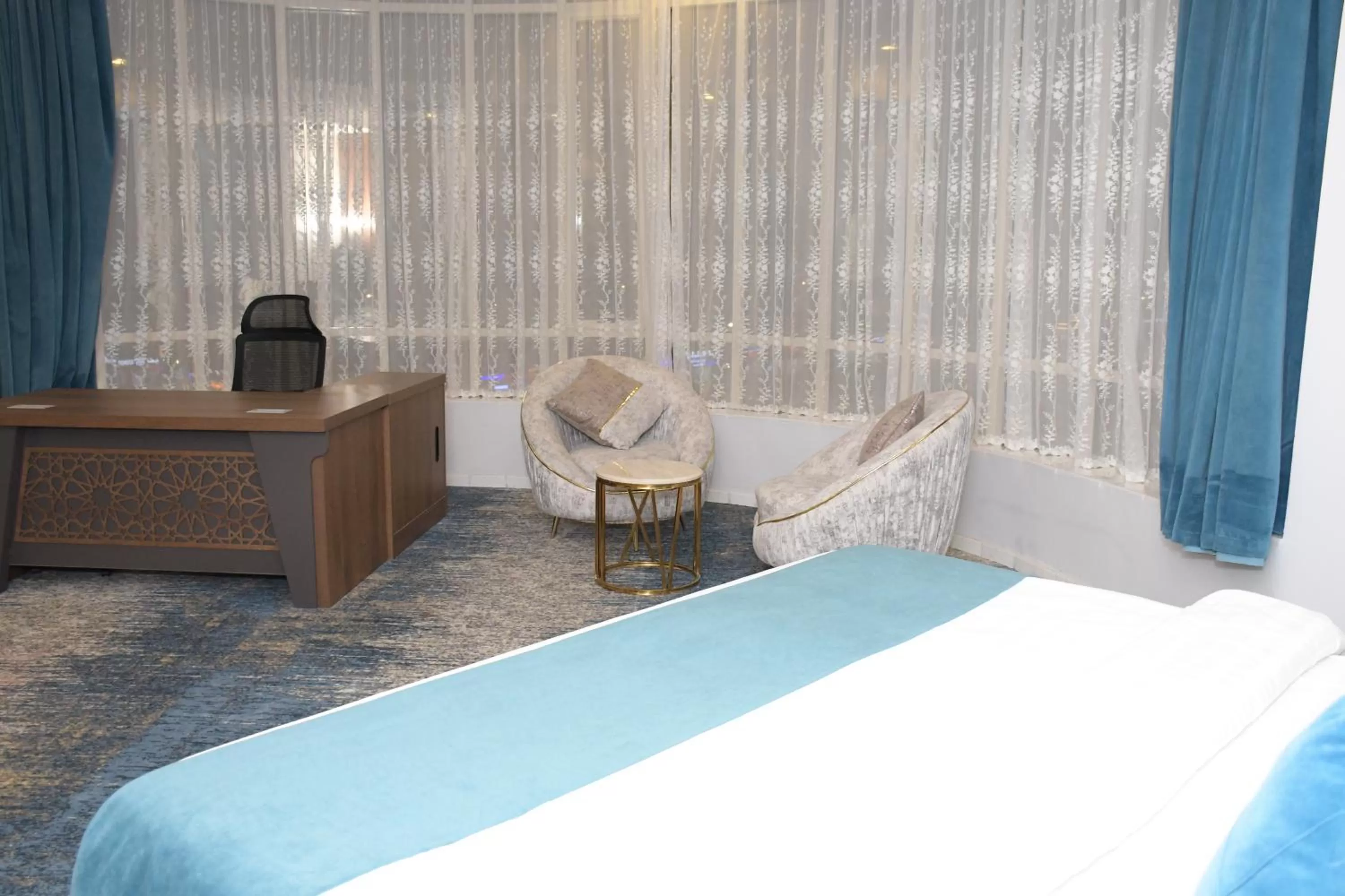 Bed in شقق ارين المطار