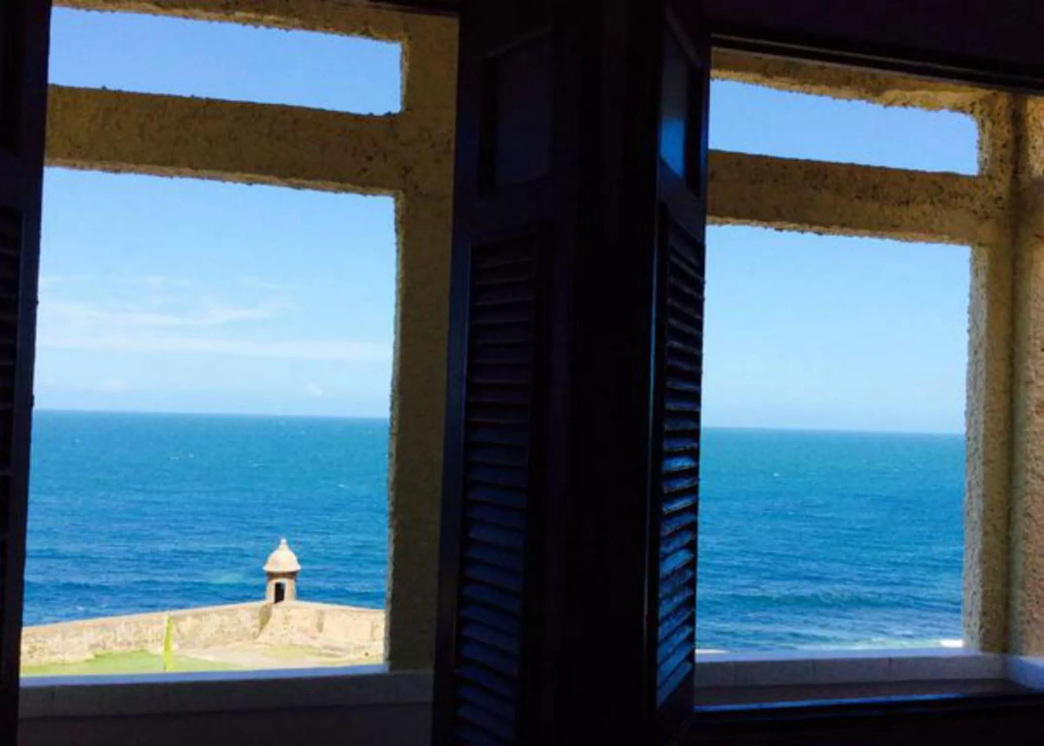 Bedroom in La Capitana Old San Juan Building