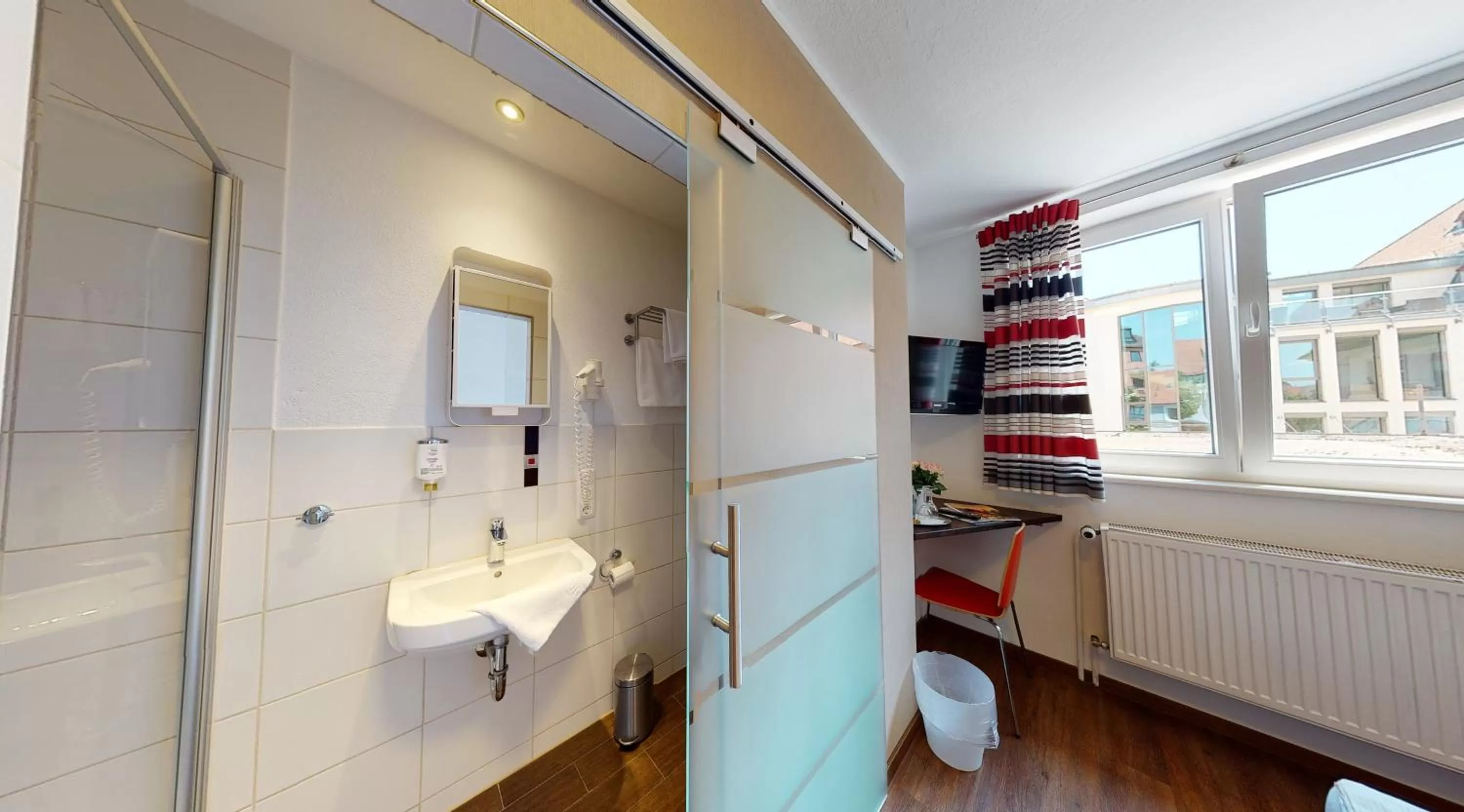 Bathroom in Hotel Rothenburger Hof