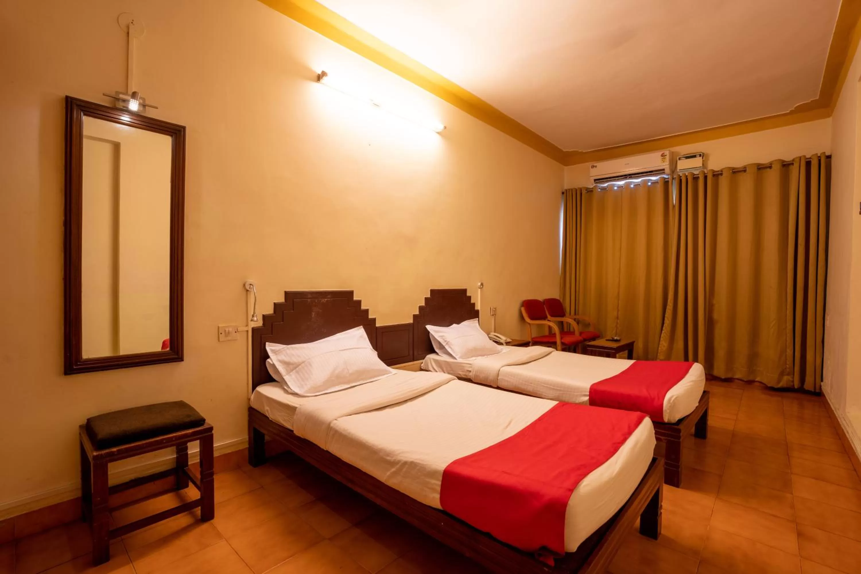 Bed in The Sincro Hotel