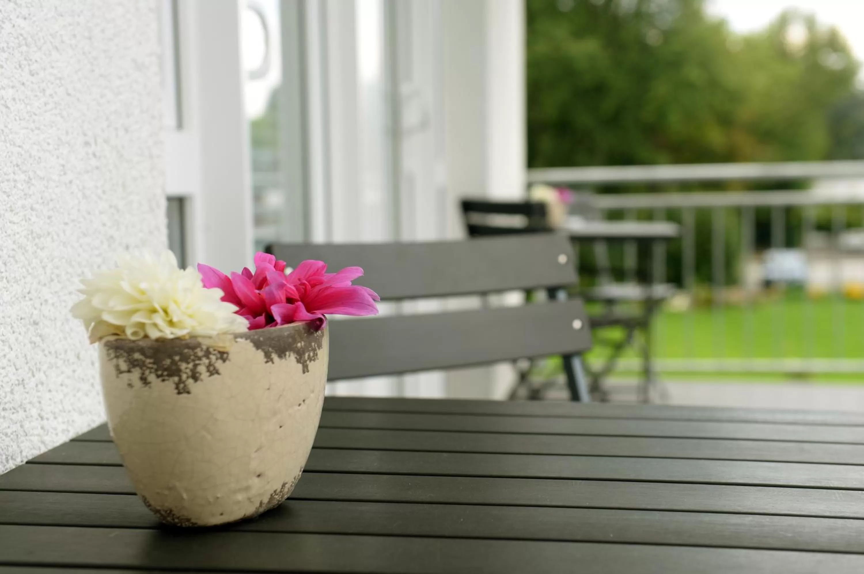 Balcony/Terrace in Bed & Breakfast Meerbusch