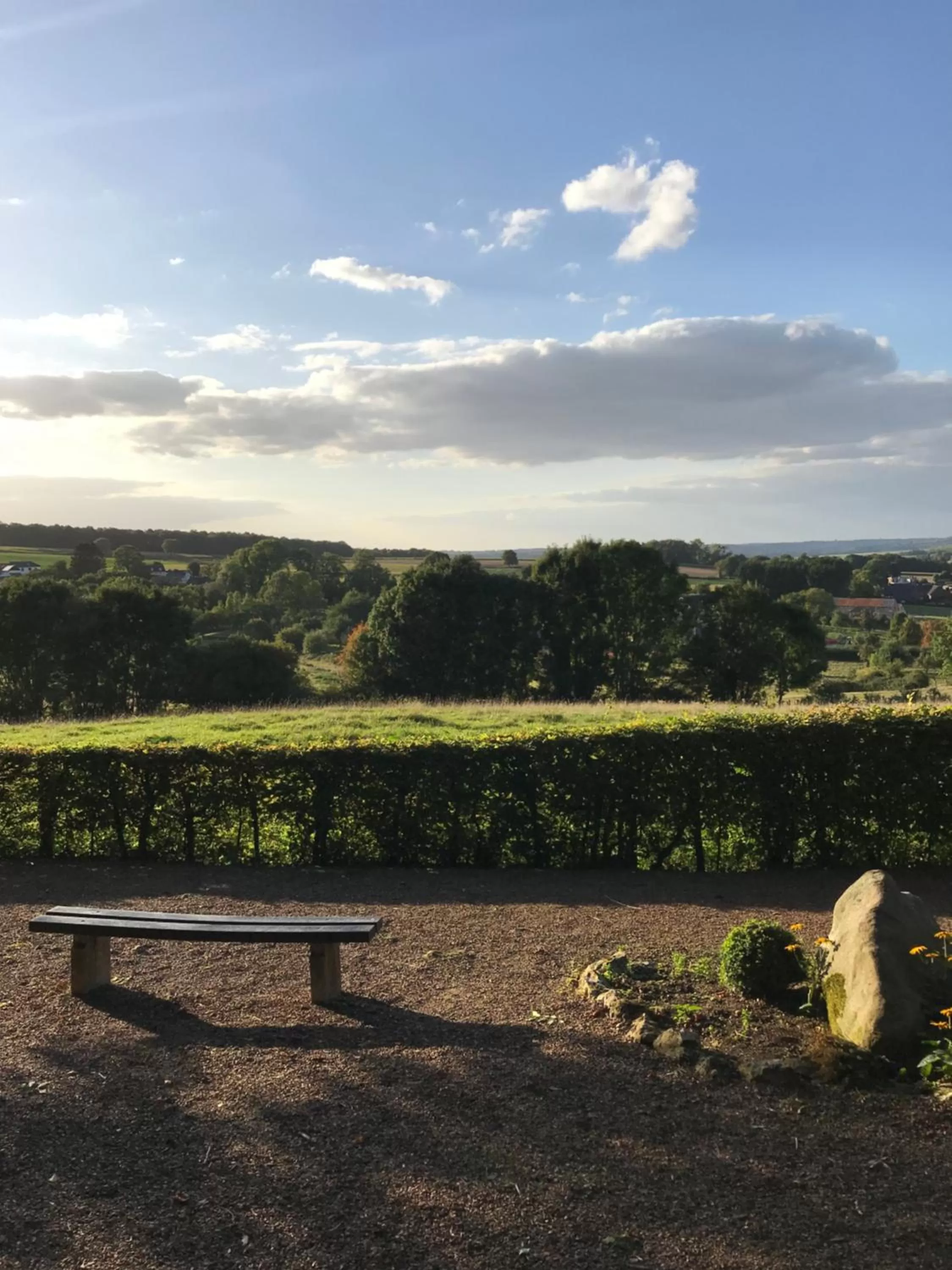 Natural landscape in B&B Holset70