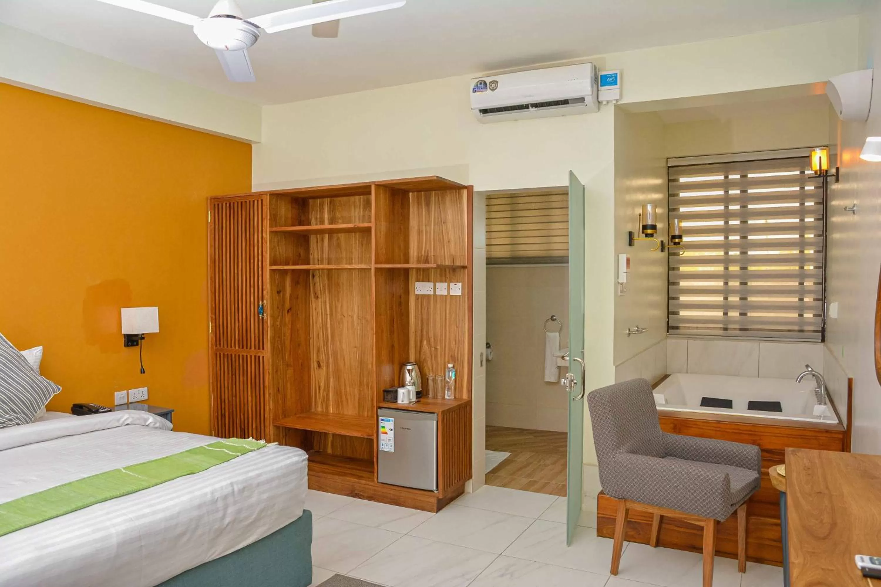 Double Room with Spa Bath in Best Western Jangwani Sea Breeze Resort