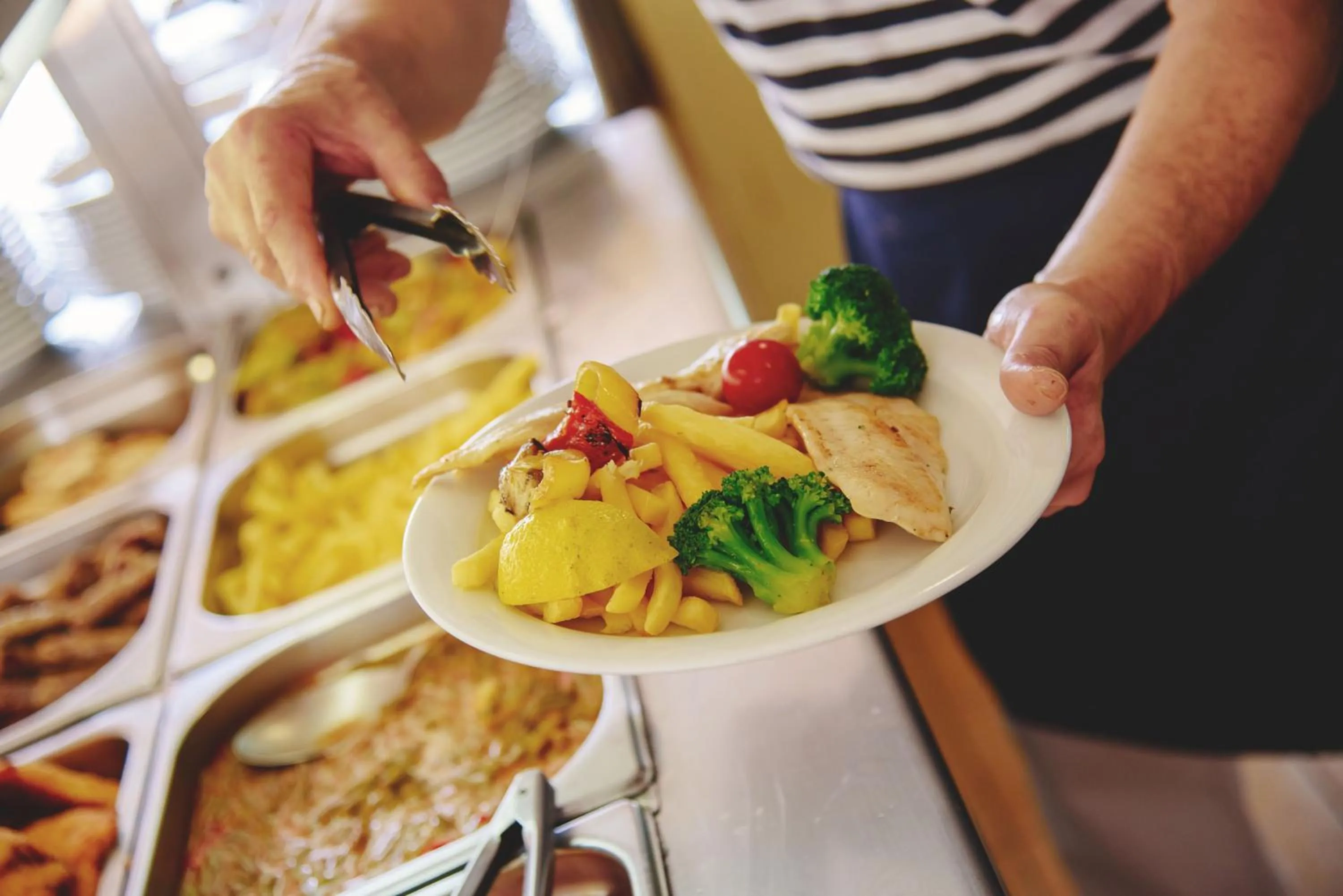 Lunch, Food in Montenegro Beach Resort