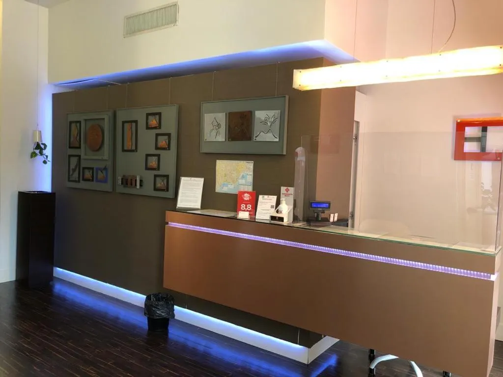 Lobby or reception in Hotel Cimarosa