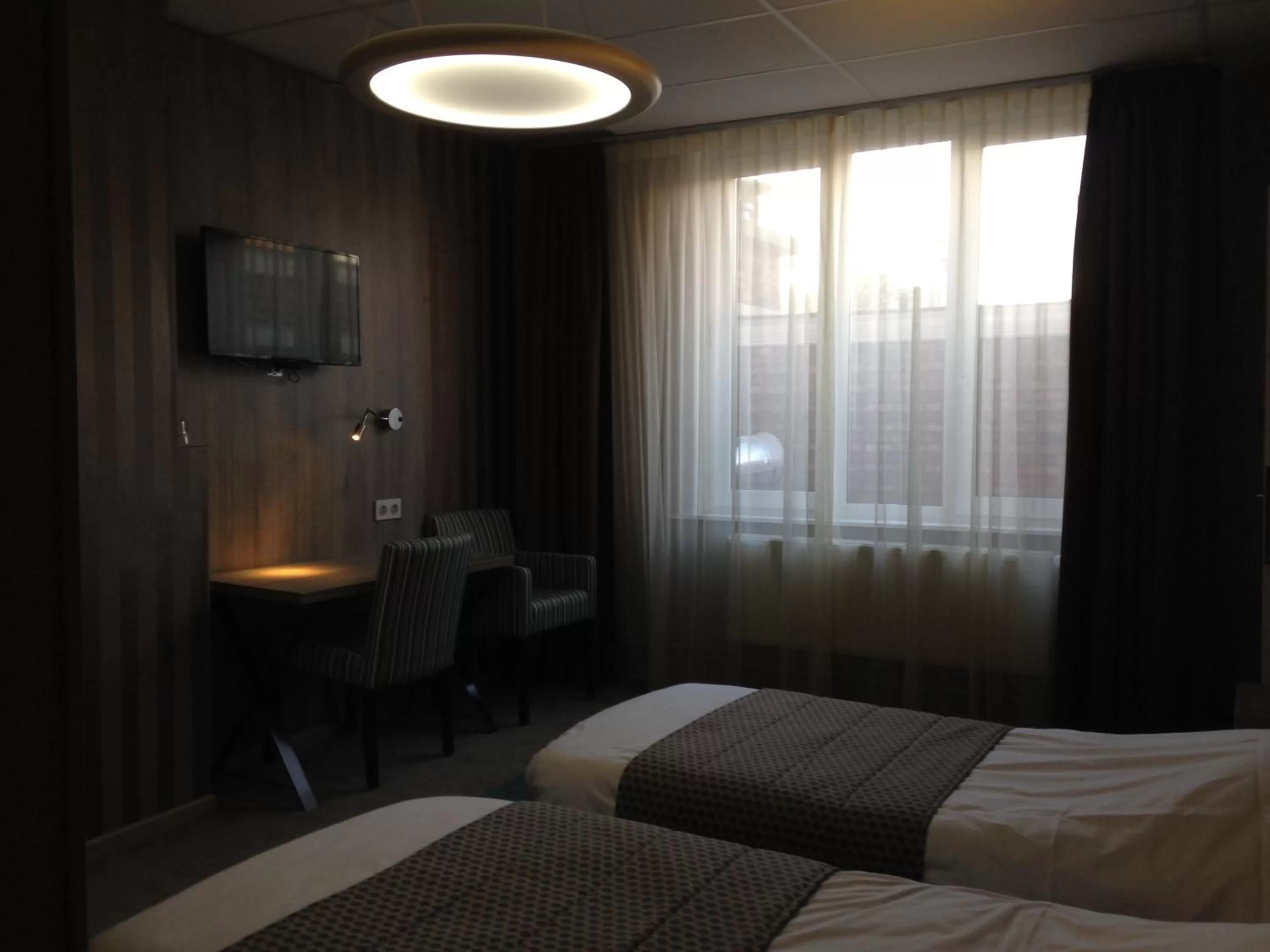 Photo of the whole room, Bed in Hotel Mille Colonnes