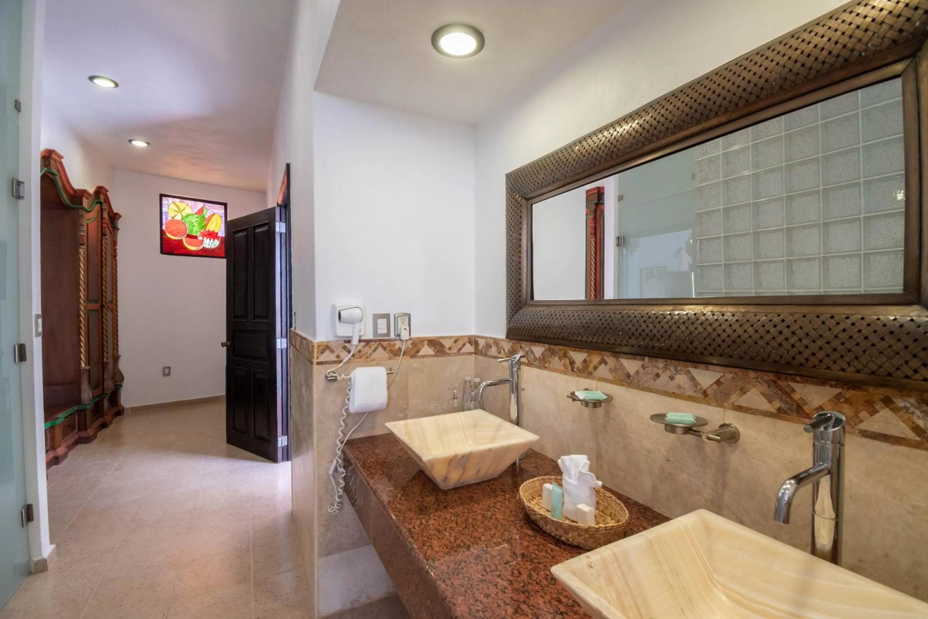 Shower in Quinta Las Acacias Hotel Boutique