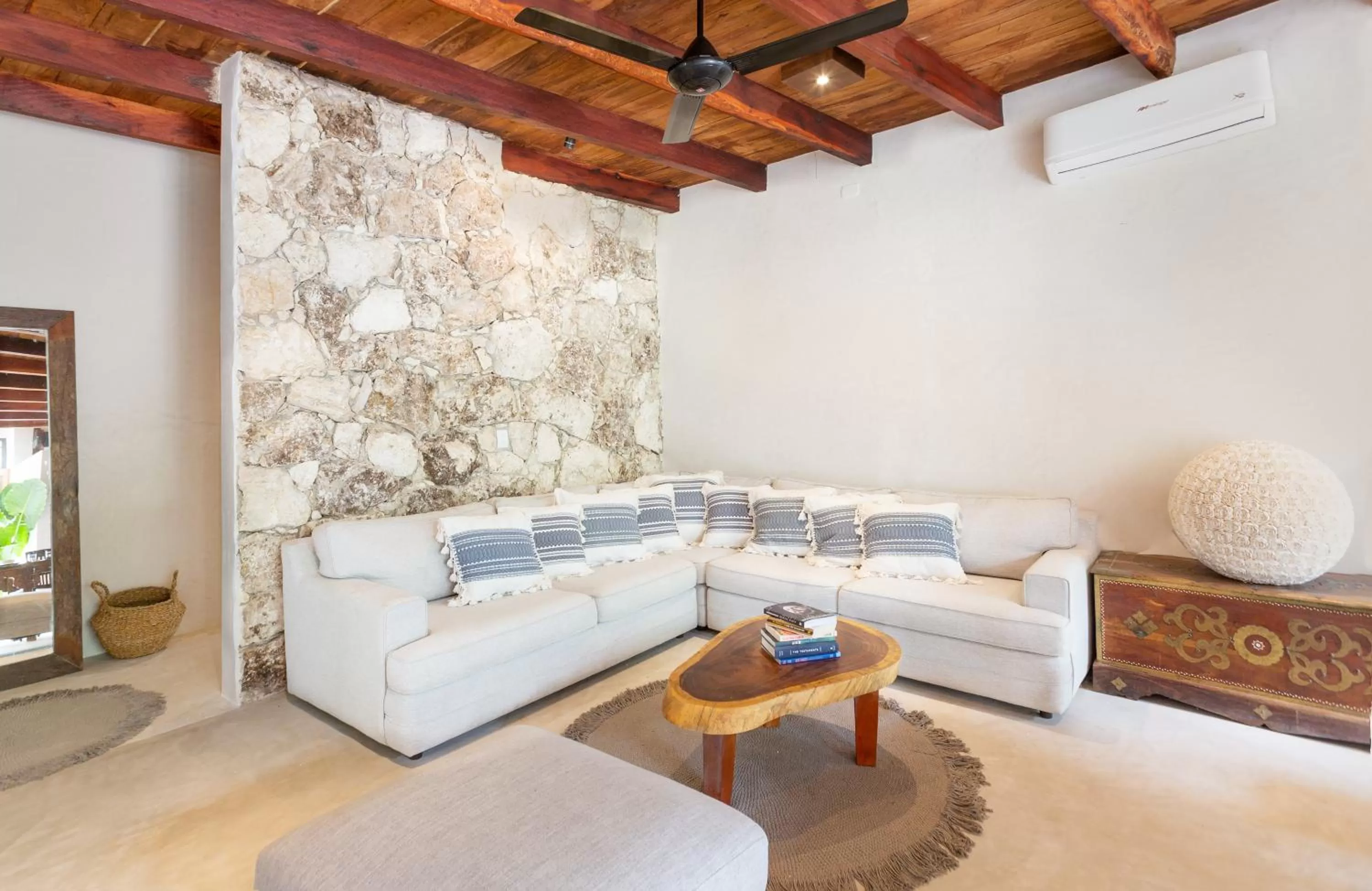 Seating area in Amansala Resort