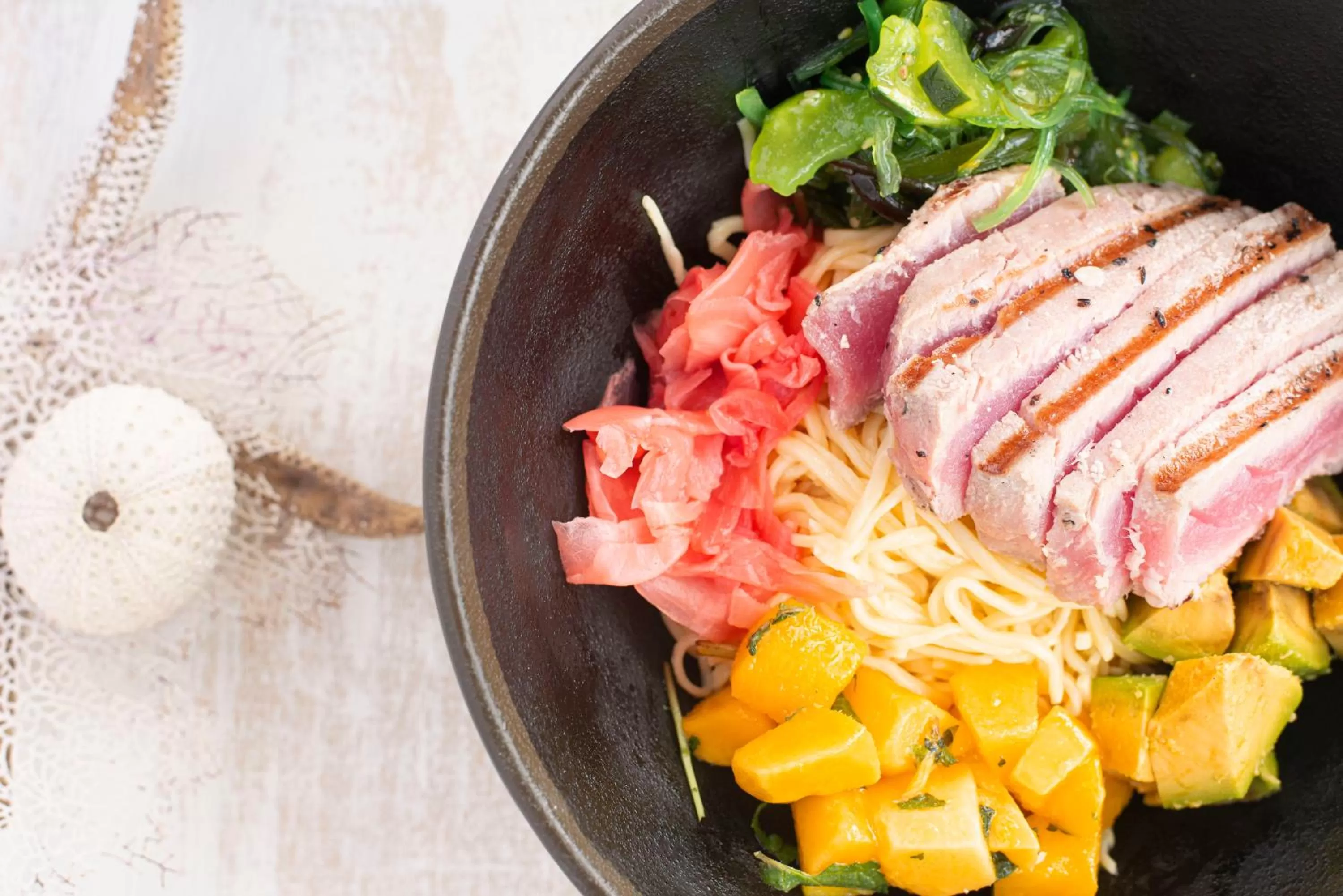 Food close-up in Curacao Avila Beach Hotel