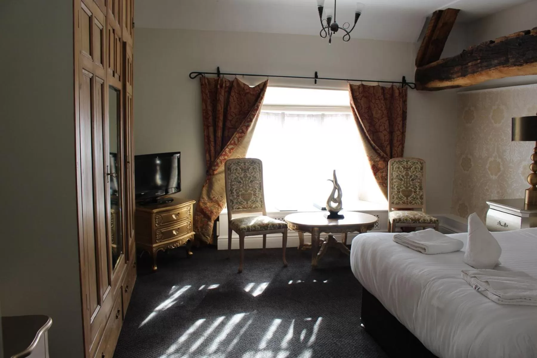 Photo of the whole room in Risley Hall Hotel