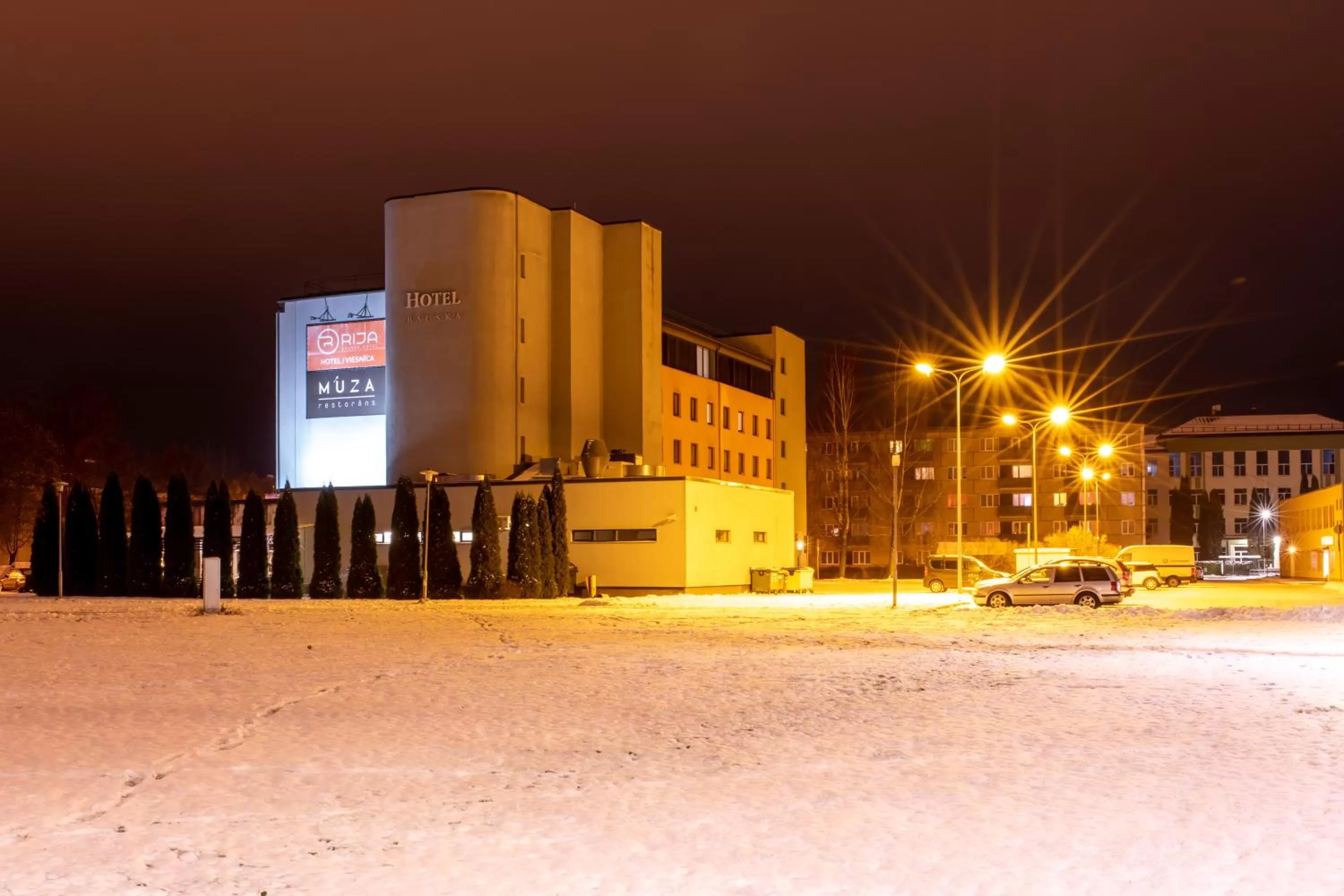 Property building in Rija Bauska Hotel