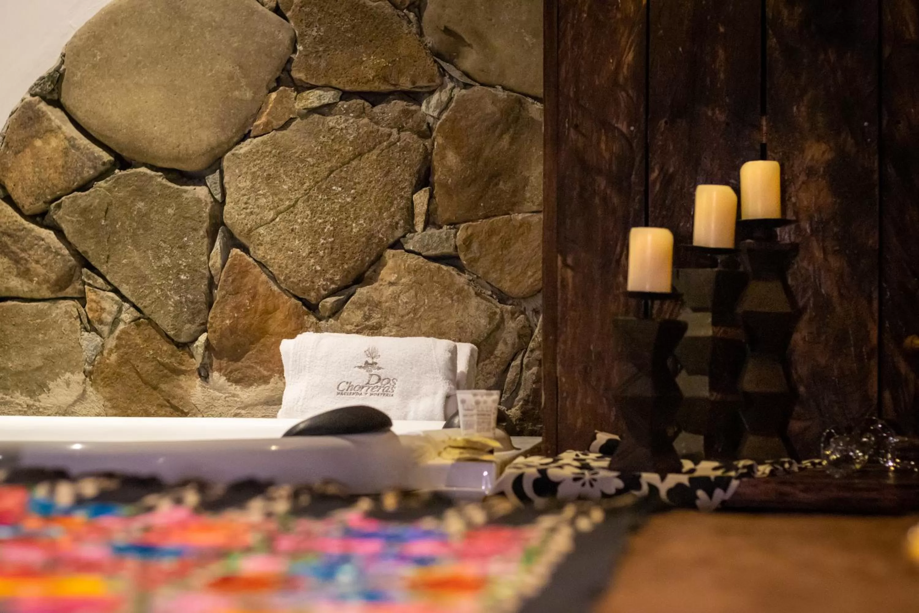 Hot Tub in Hacienda Hostería Dos Chorreras