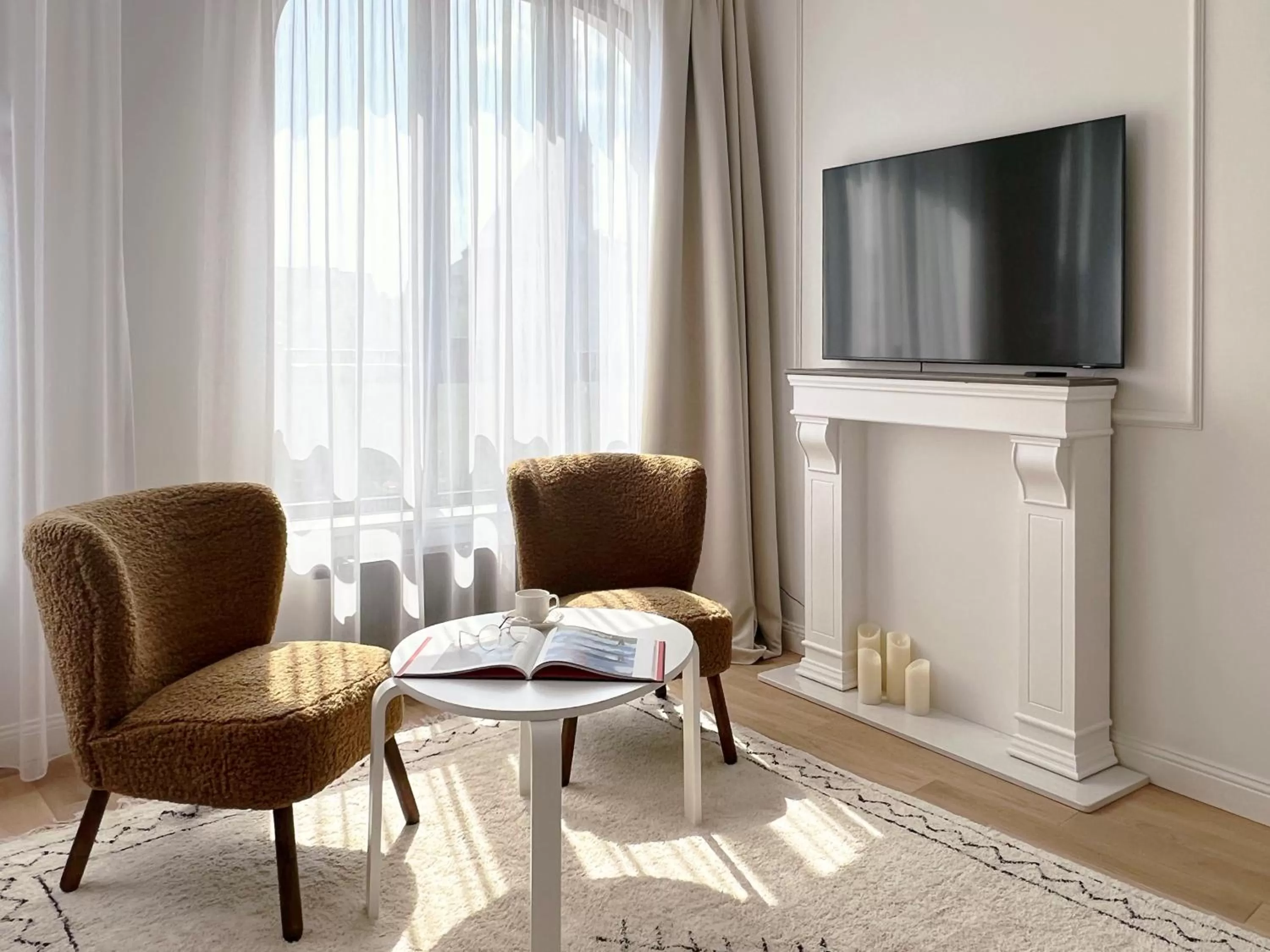 TV and multimedia in Kurkowa Apartments