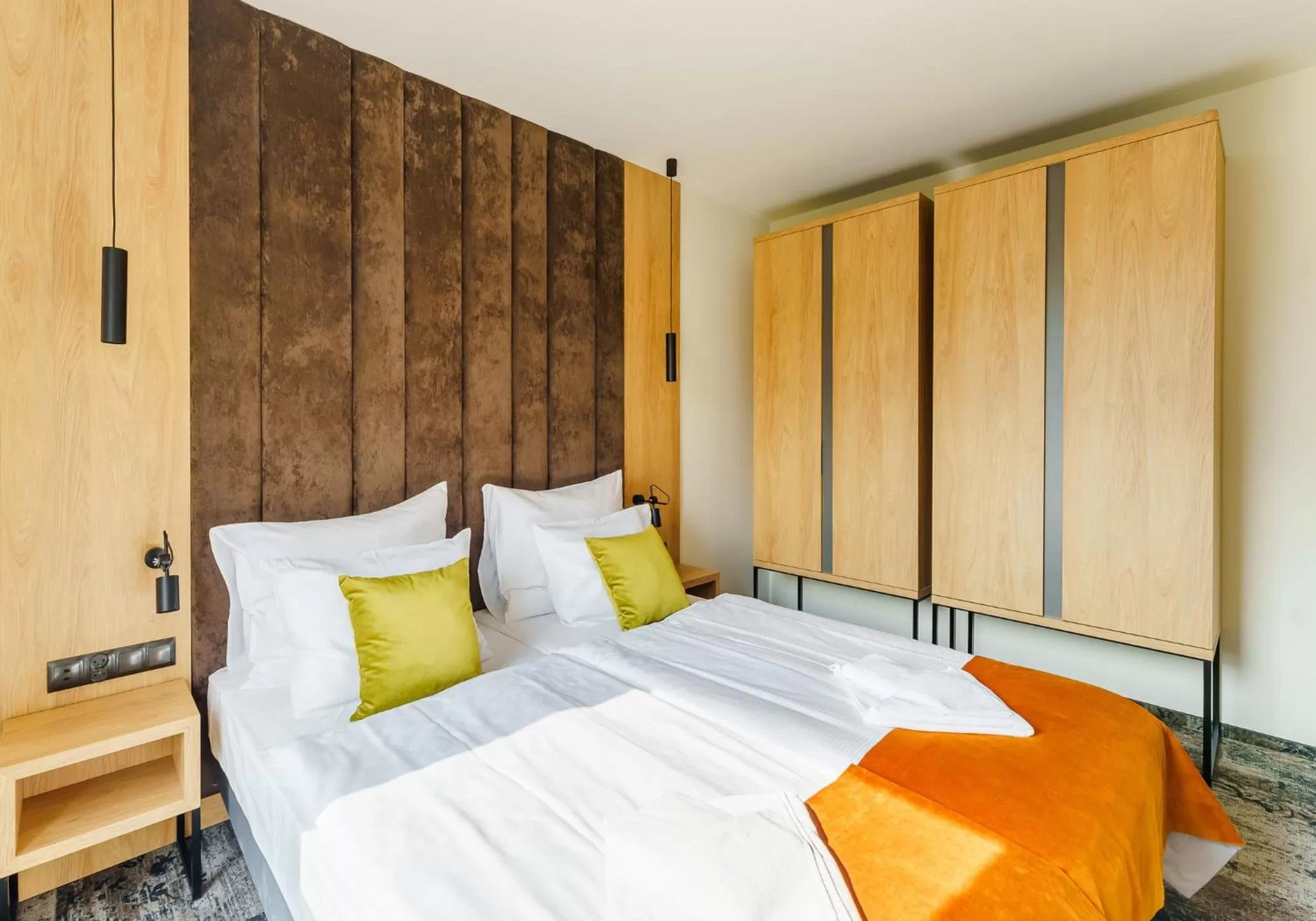 Bed in FACTORY RESORT wellness & spa