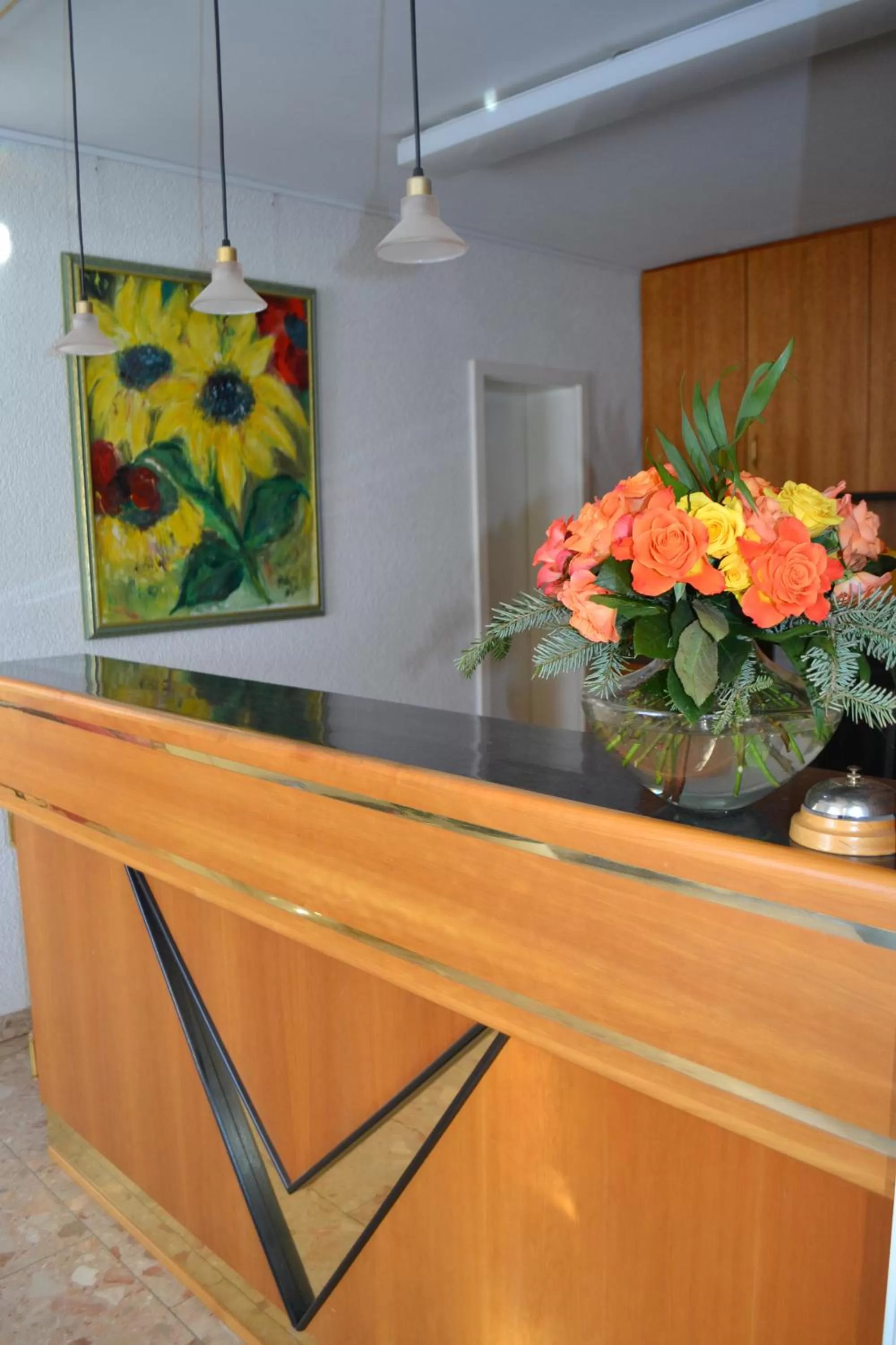 Lobby or reception in Aparthotel Sprendlingen