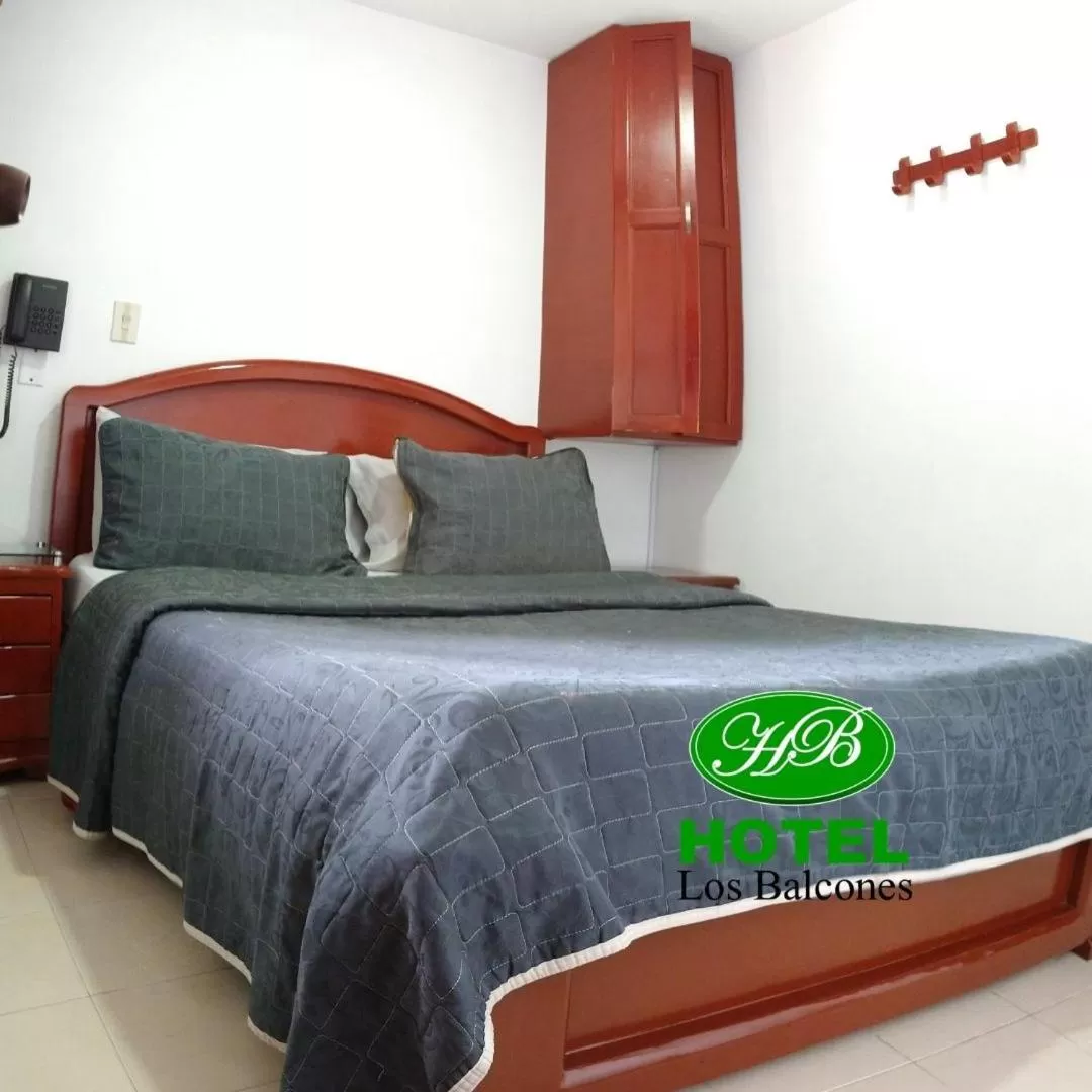 Bed in HOTEL LOS BALCONES