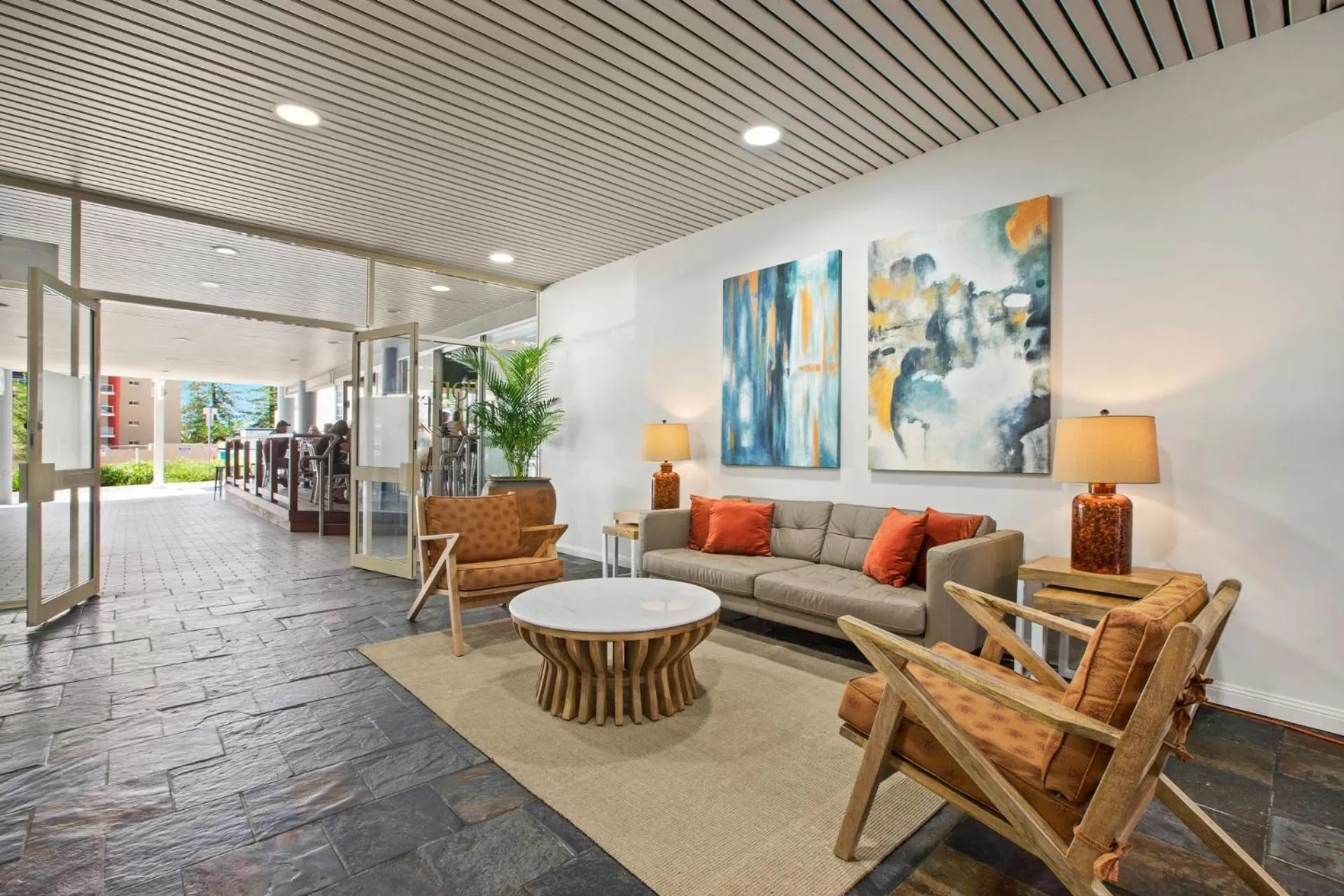 Lobby or reception in Port Pacific Resort