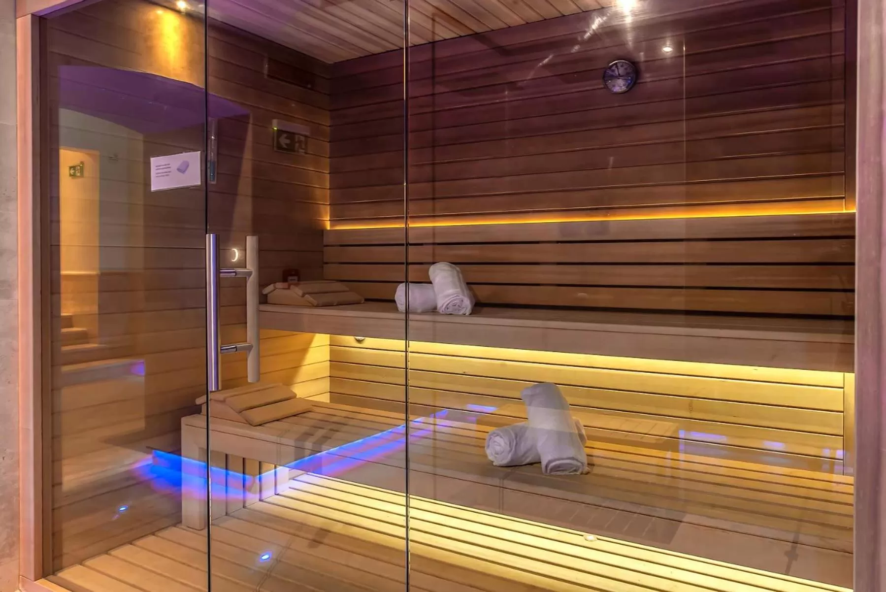 Sauna in Hotel Accademia