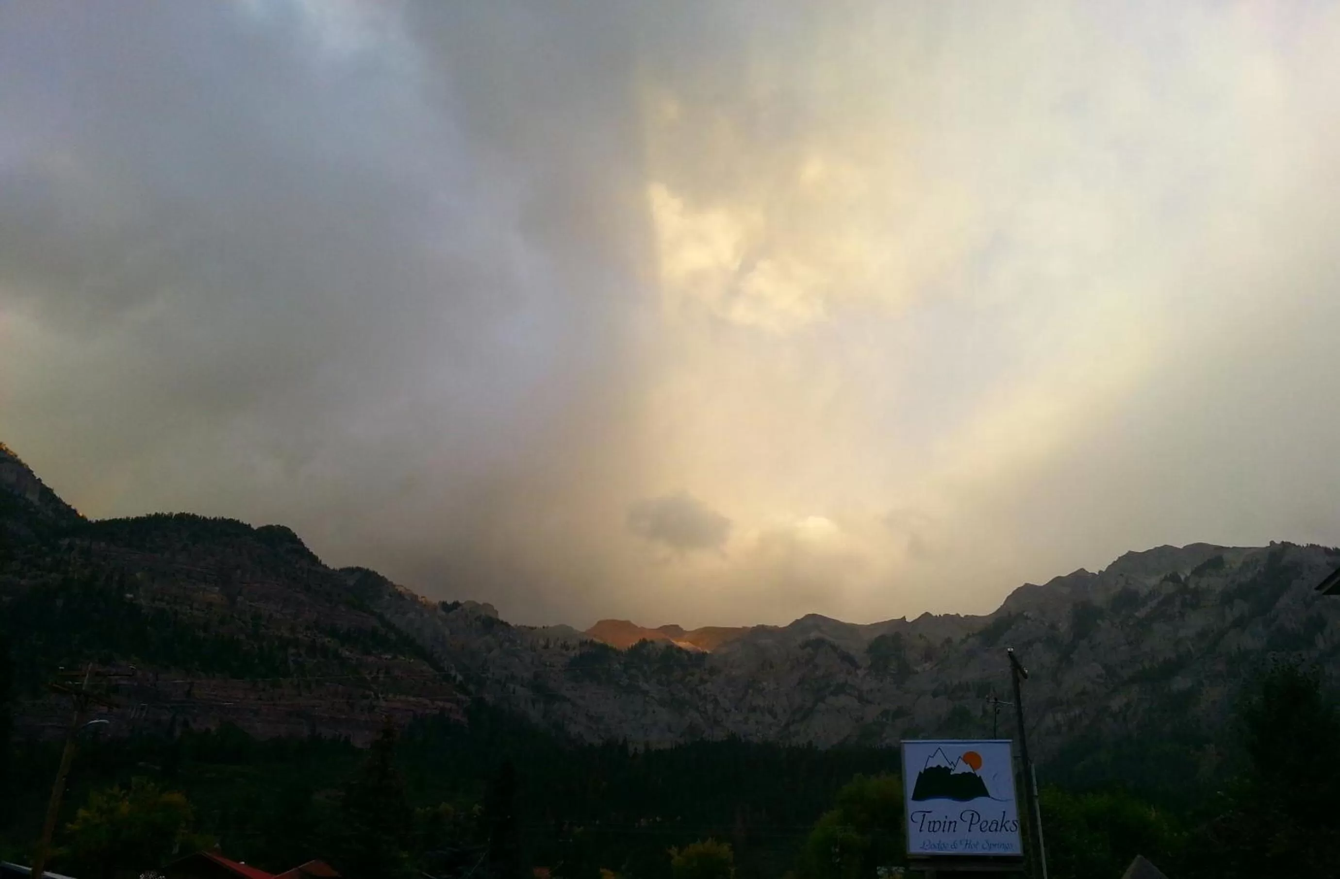 View (from property/room) in Twin Peaks Lodge & Hot Springs