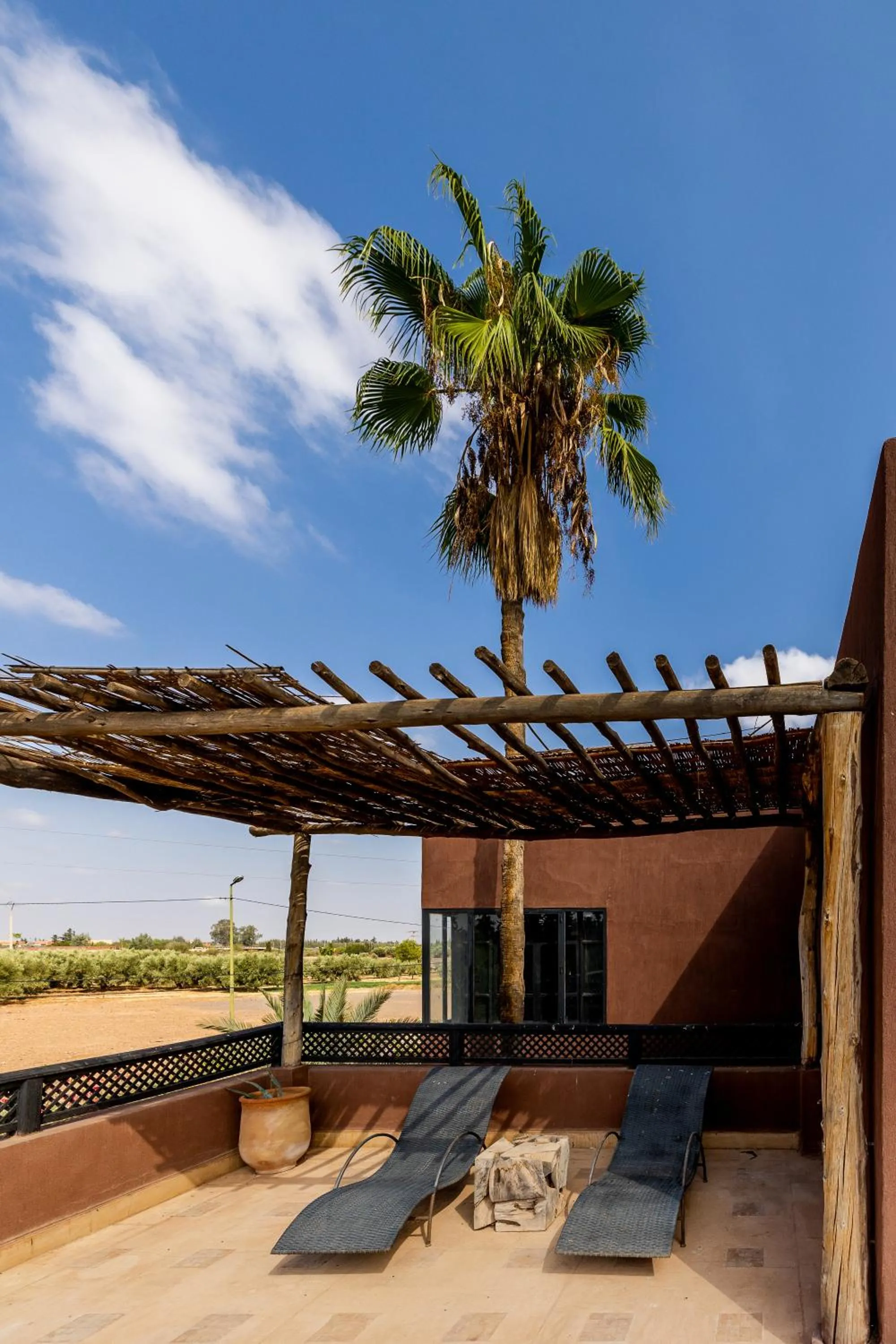 Patio in Fellah Hotel