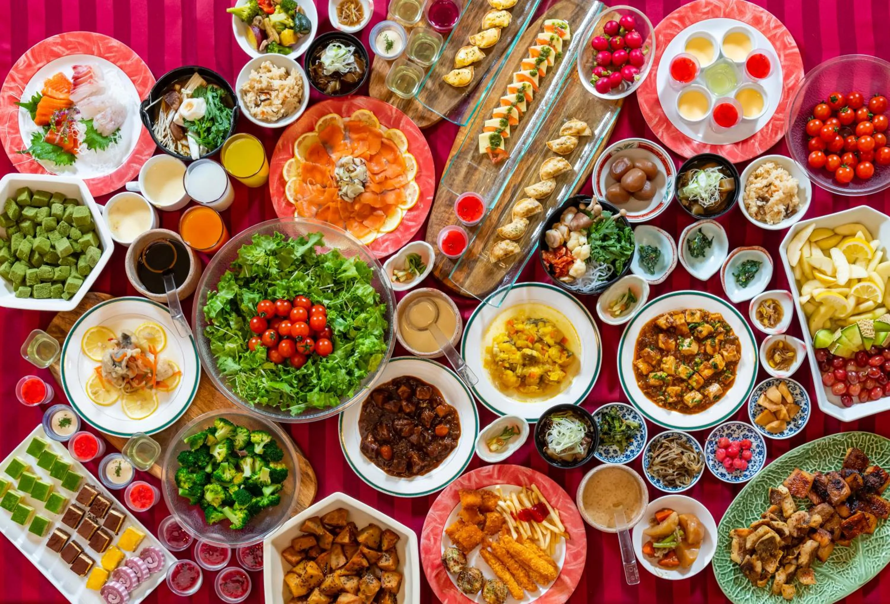 Food in Senkeien Tsukioka Hotel