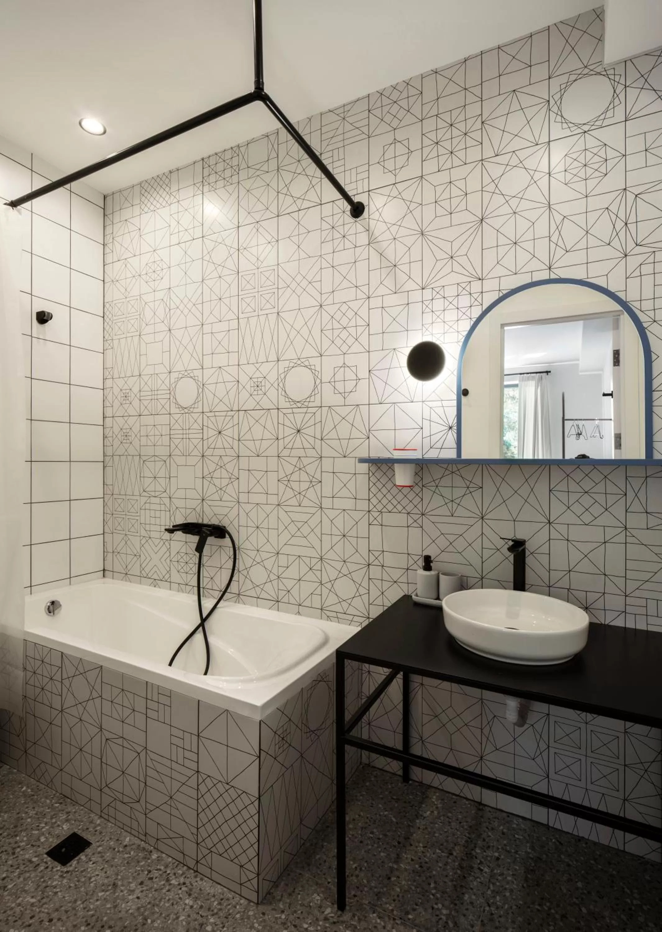 Bathroom in Major's House Hotel