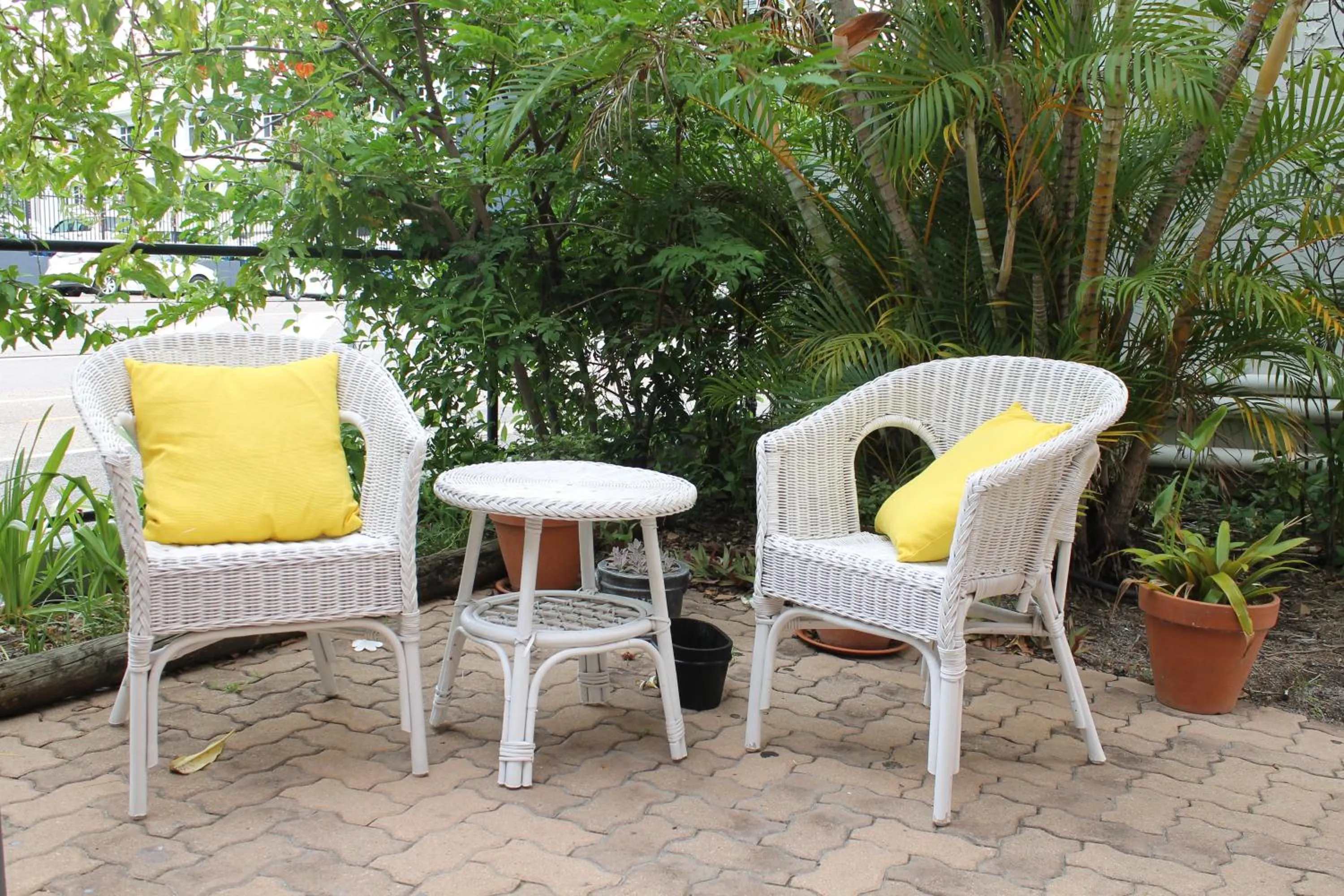 Patio in Civic Guest House