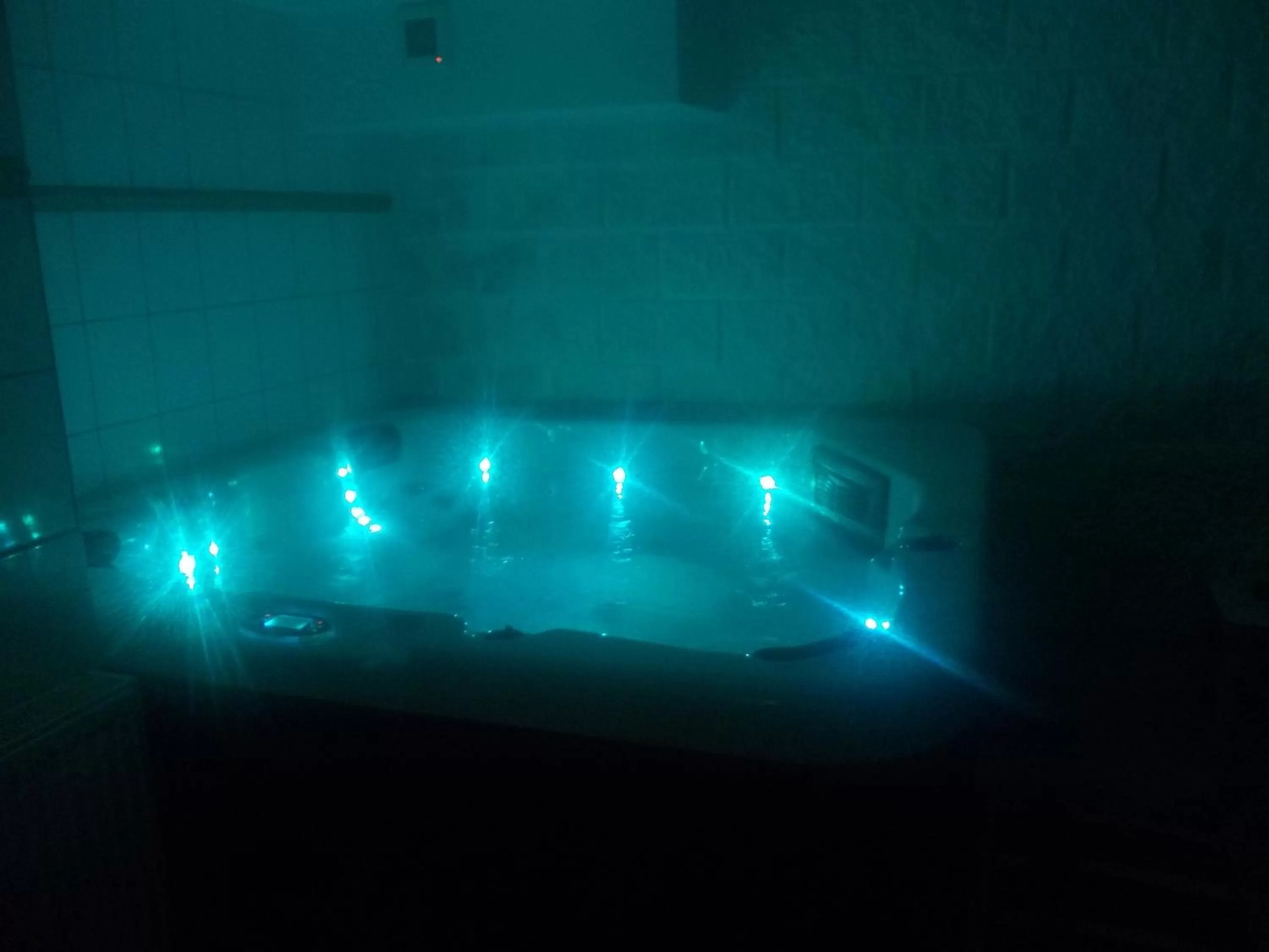 Hot Tub in Pension U Jelinka