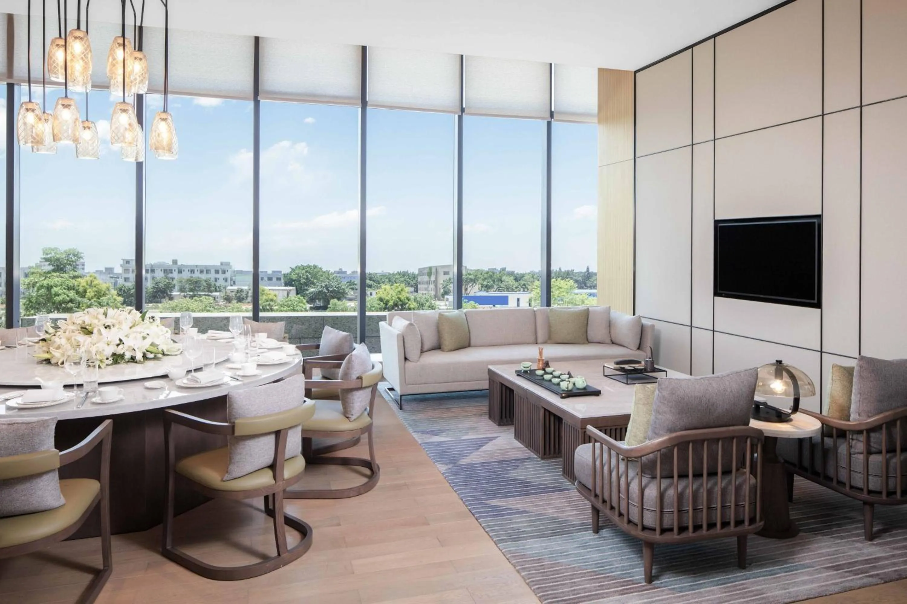 Restaurant/places to eat in Courtyard by Marriott Shenzhen Bao'an